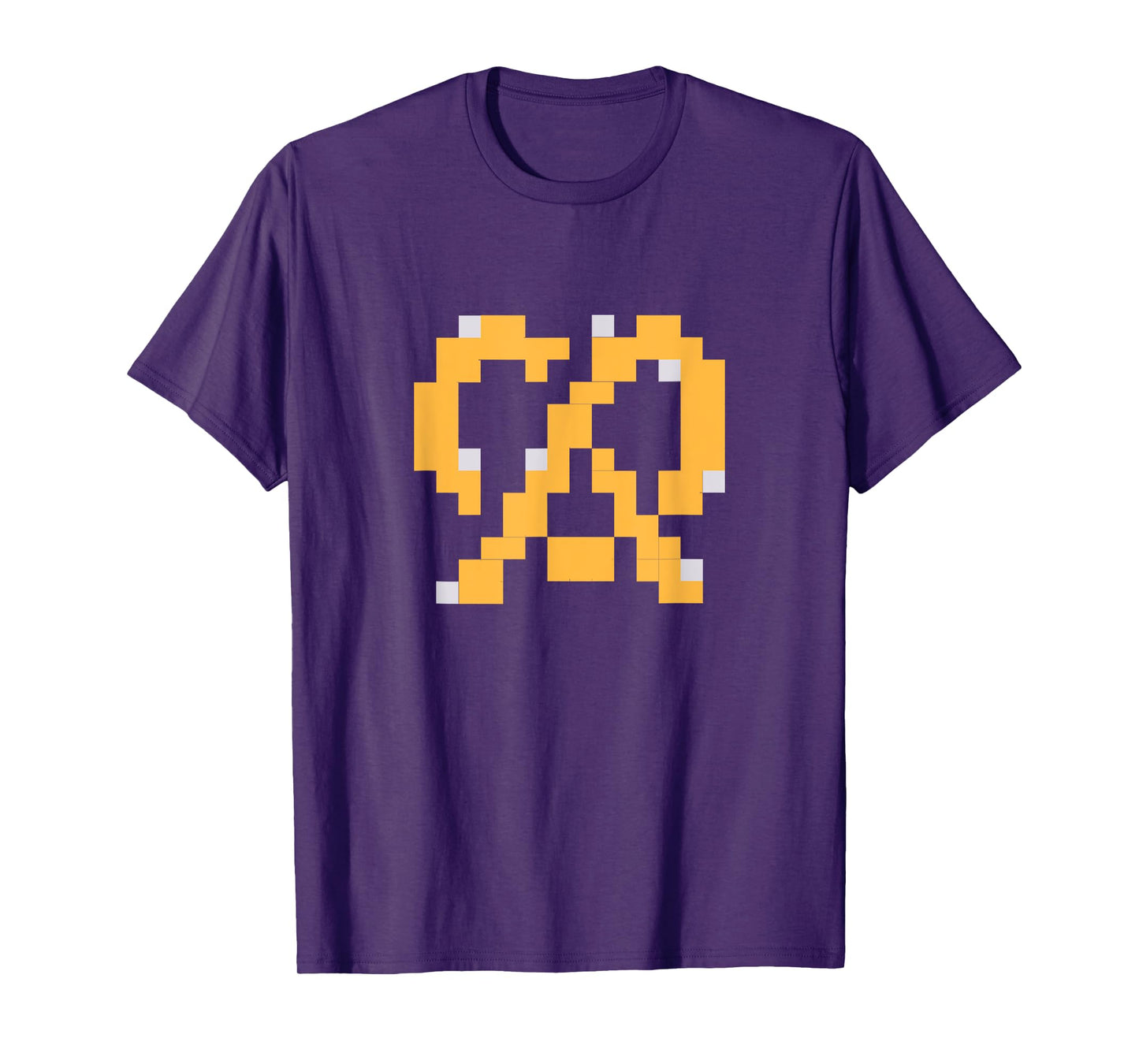 Pixel Pretzel 80s Video Game Easy Halloween Group Costume T-Shirt
