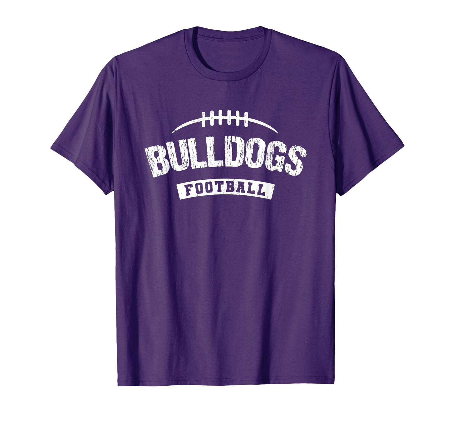Bulldogs Mason Football Distressed HS T-Shirt