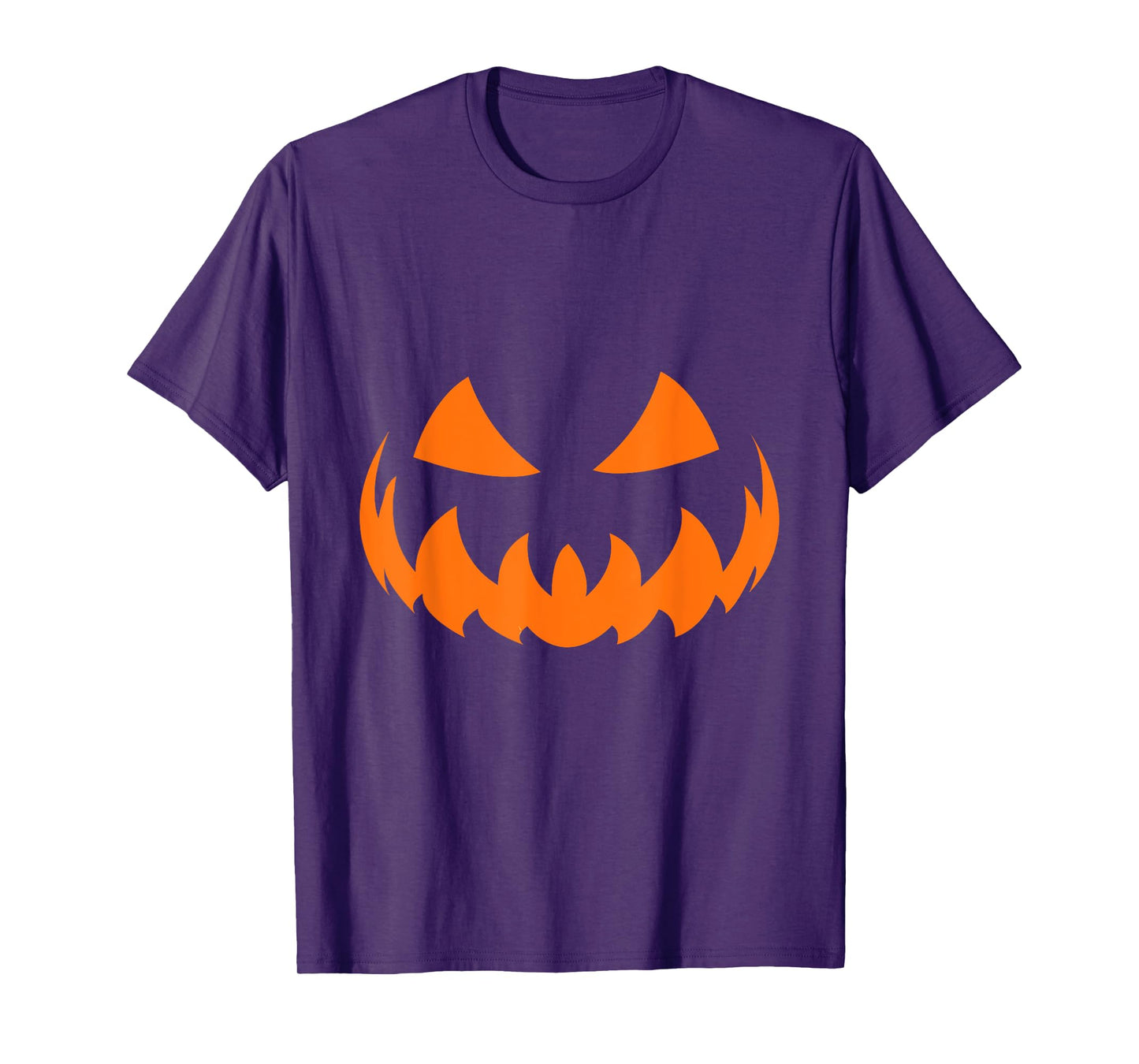 Halloween Scary Pumpkin Face Jack O Lantern T-Shirt