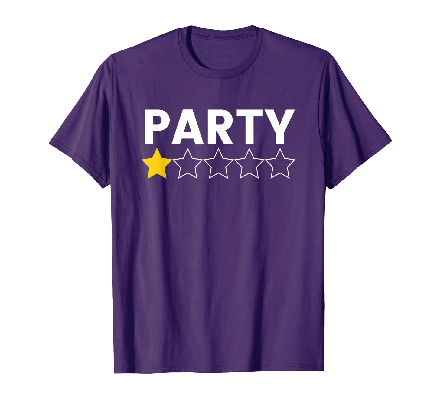 Party Pooper One Star Funny T-Shirt