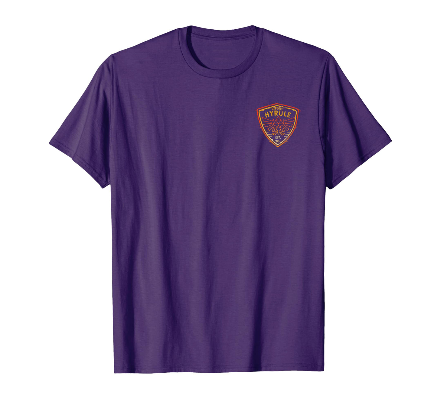 The Legend of Zelda Explore Hyrule Est. '86 Front & Back T-Shirt