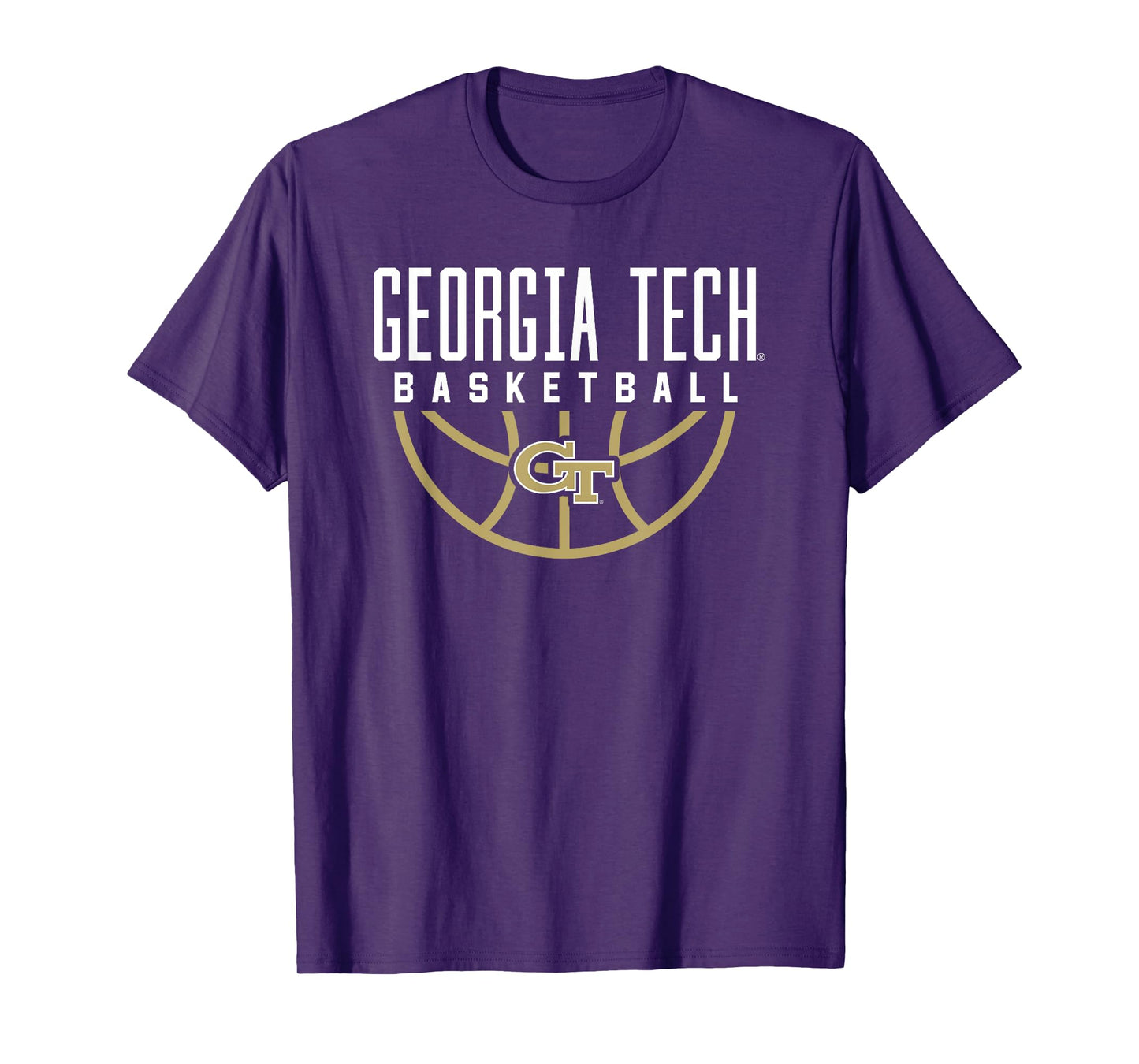 Georgia Tech Yellow Jackets Basketball Arch T-Shirt