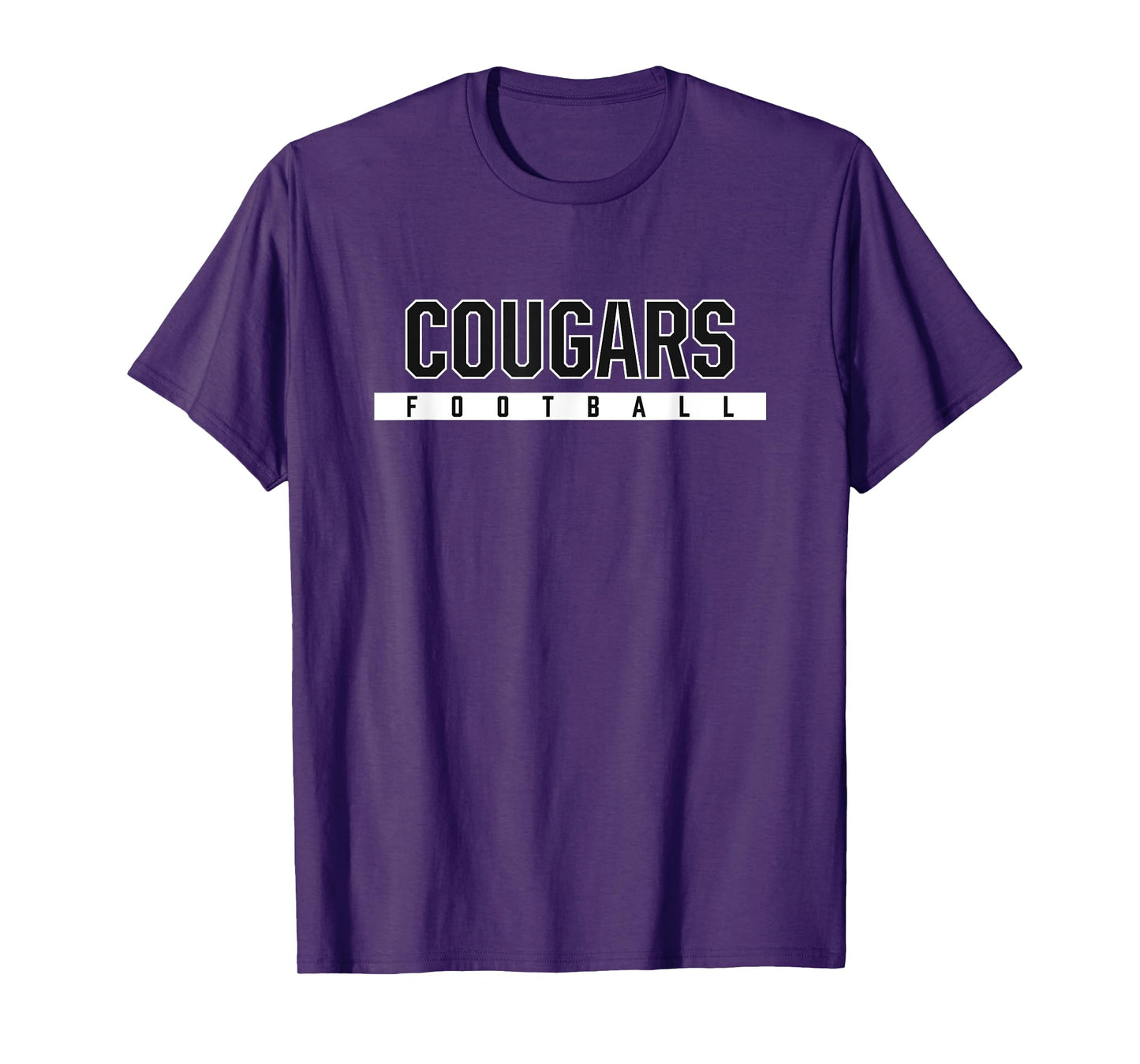 Cougars Crosby High School Football T-Shirt
