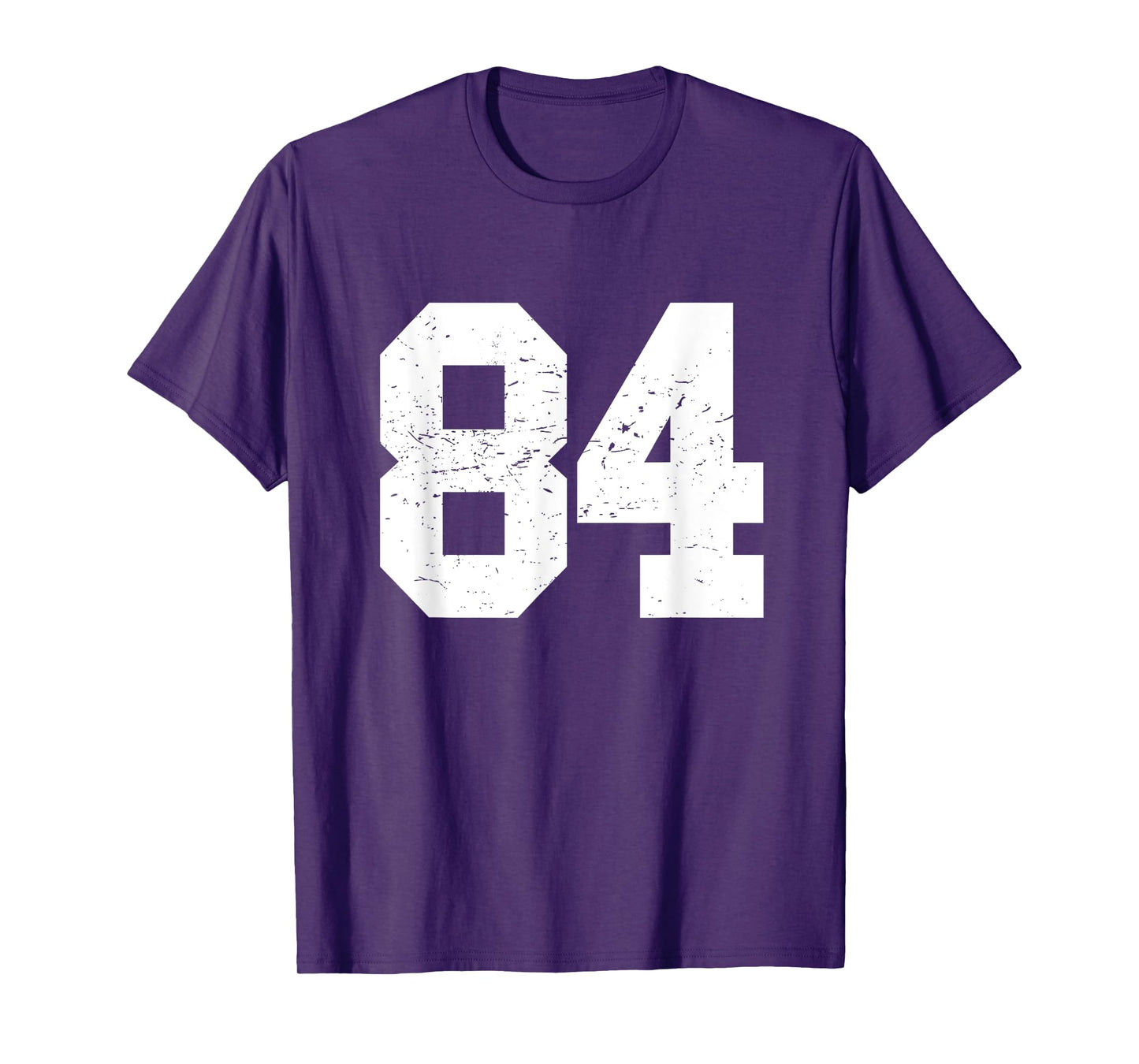 #84 Sports Fan Player T Shirt Number 84 Game Winner Lucky T-Shirt