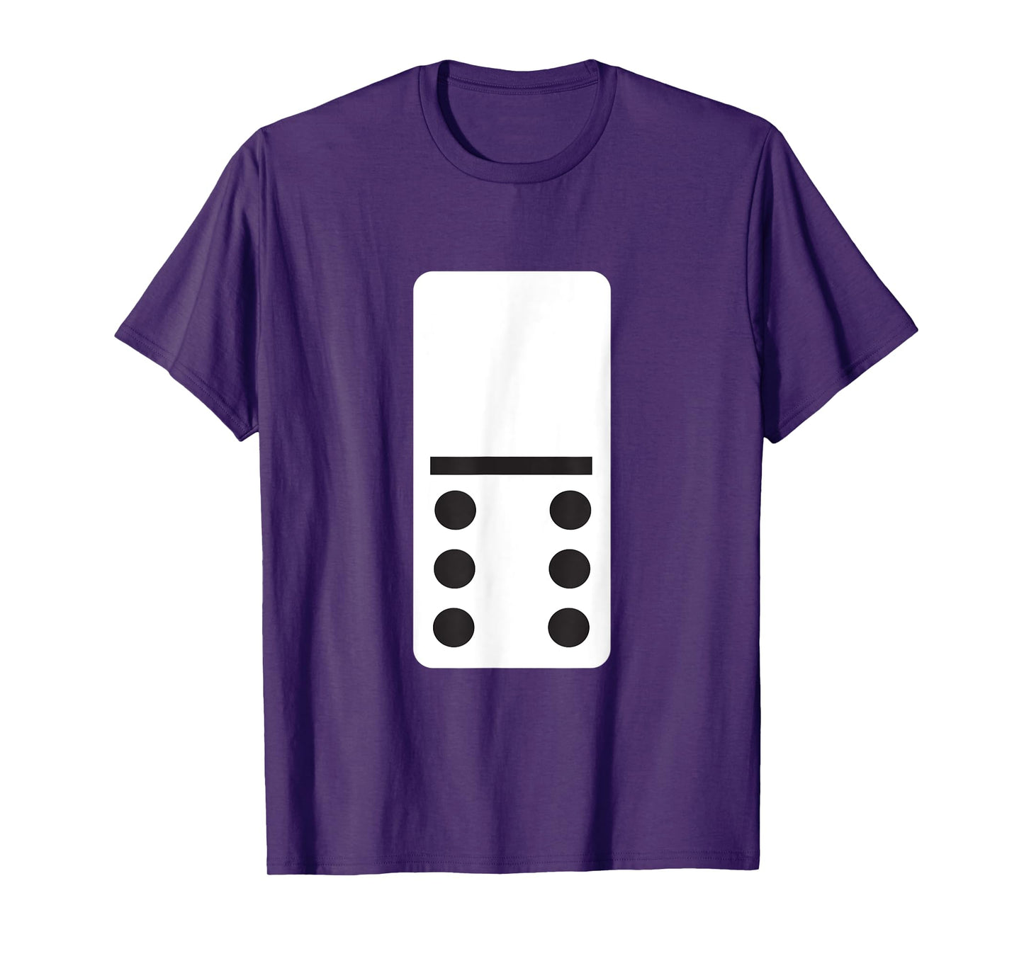 Dominoes Game Set - Matching Group - Blank Six T-Shirt