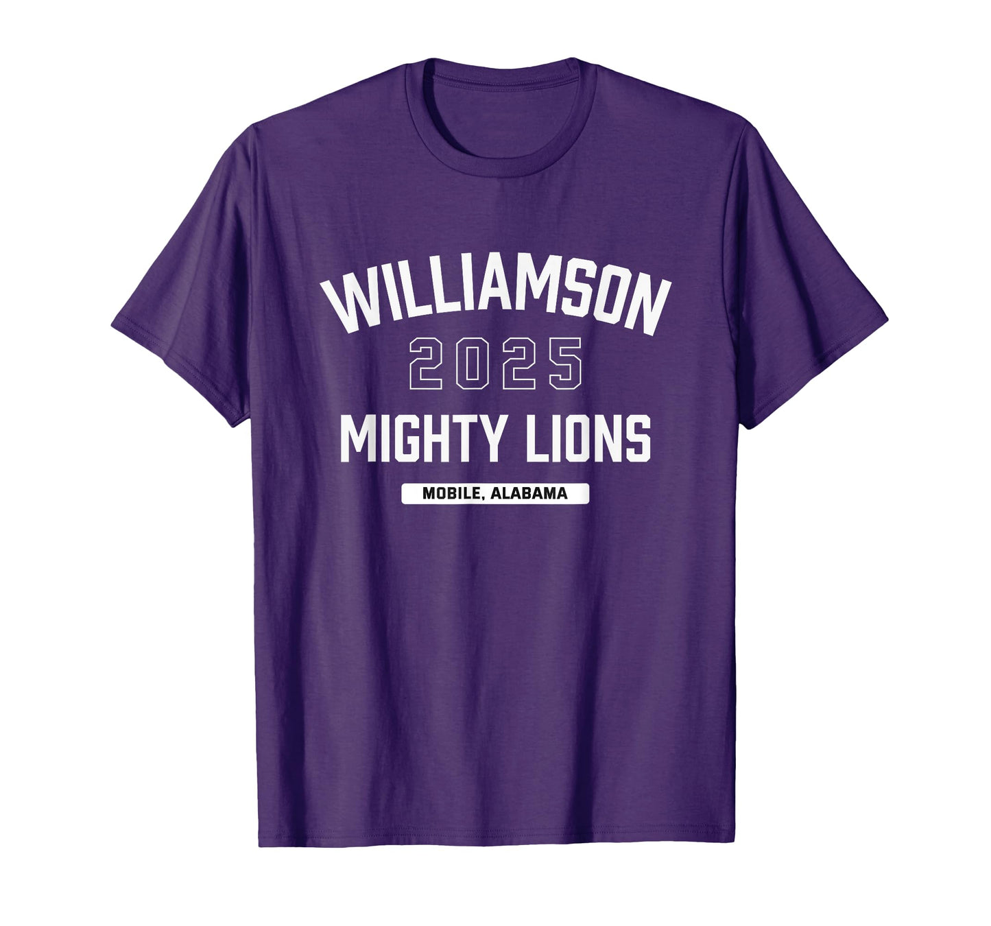Williamson Mighty Lions Mobile, Alabama 2025 T-Shirt