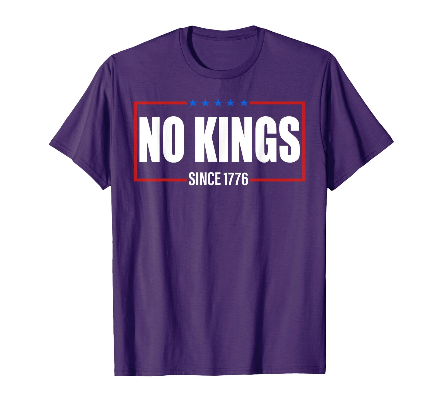 No Kings Since 1776 Simple T-Shirt