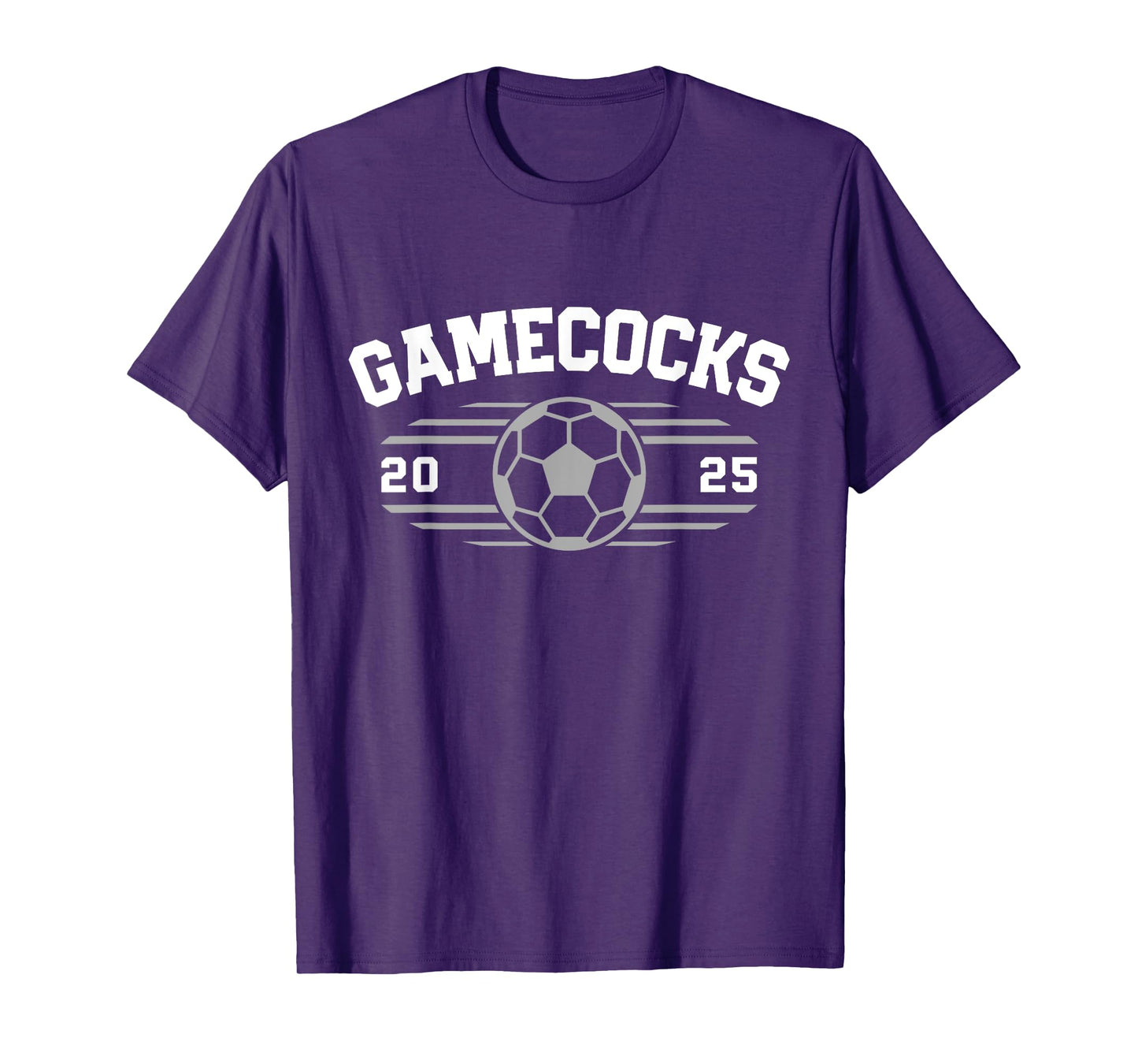 Gamecocks New Brockton Soccer Ball 2025 HS T-Shirt