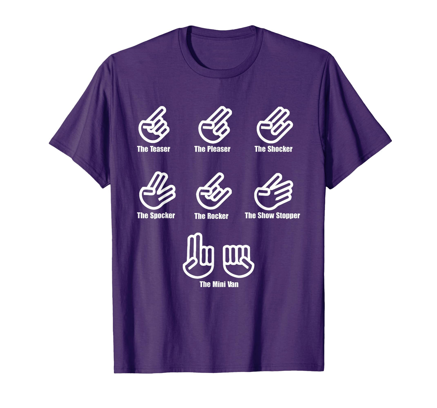 The Teaser The Pleaser The Shocker The Spocker The Rocker T-Shirt