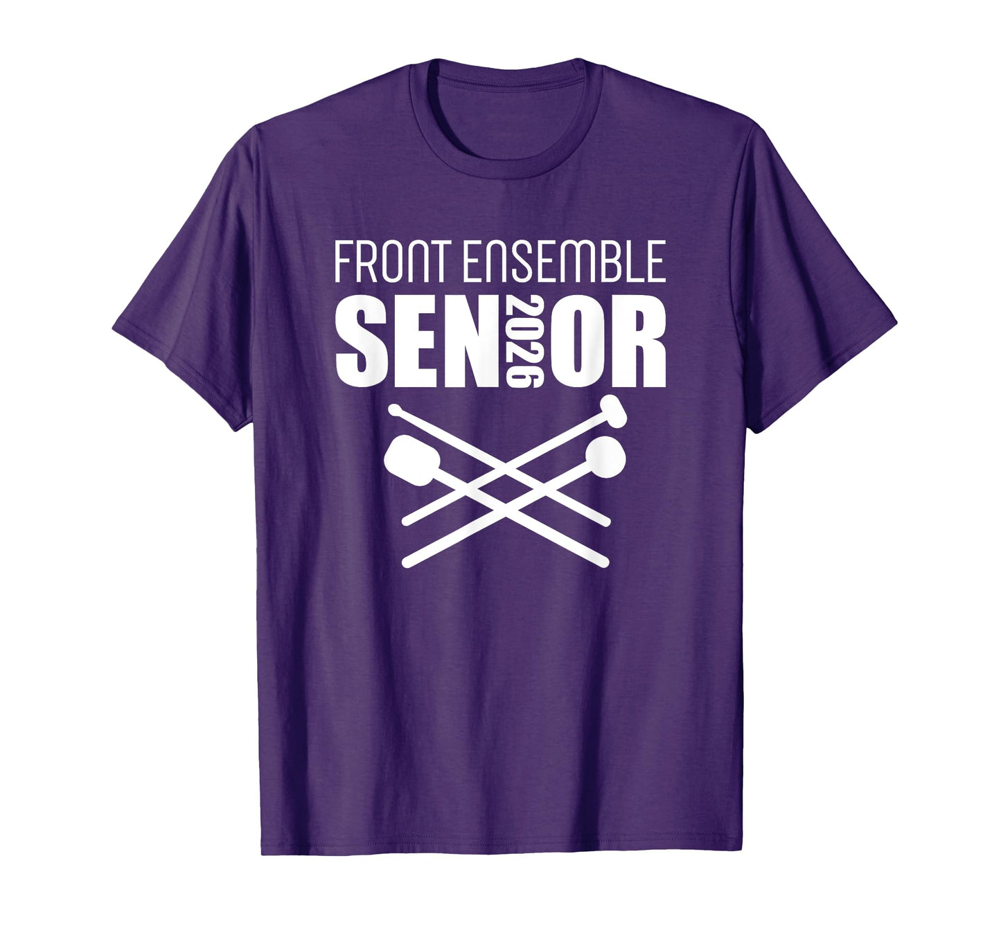 2026 Senior Front Ensemble Class of 2026 Marching Band T-Shirt