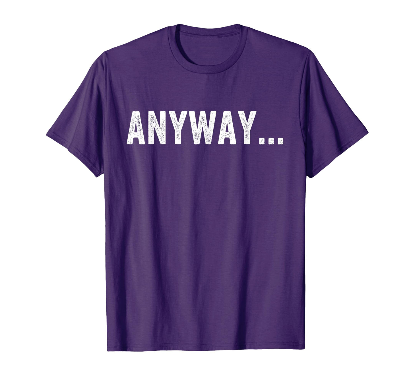 Anyway Unisex-Adults Black Classic Fit Modern Crew Neck Short Sleeve T-Shirt