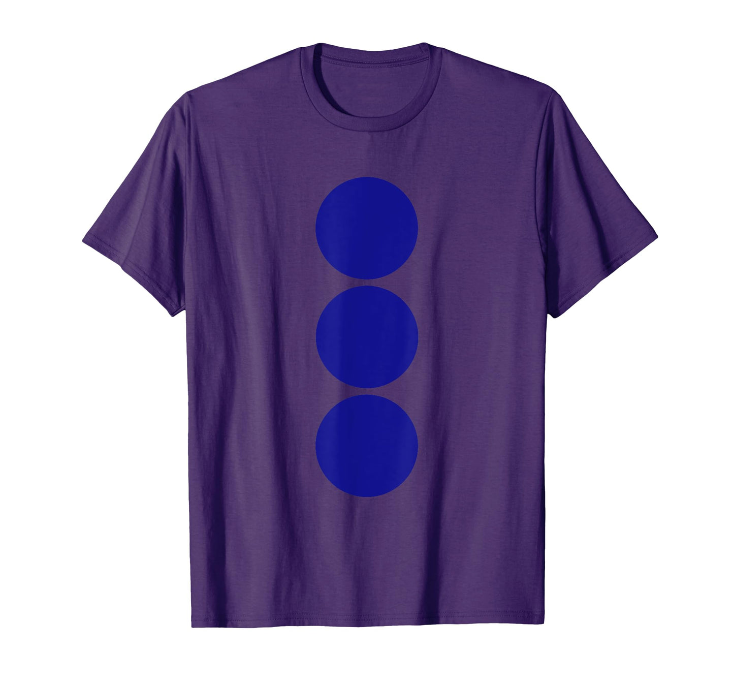 Twister Game Blue Matching Group Costume T-Shirt