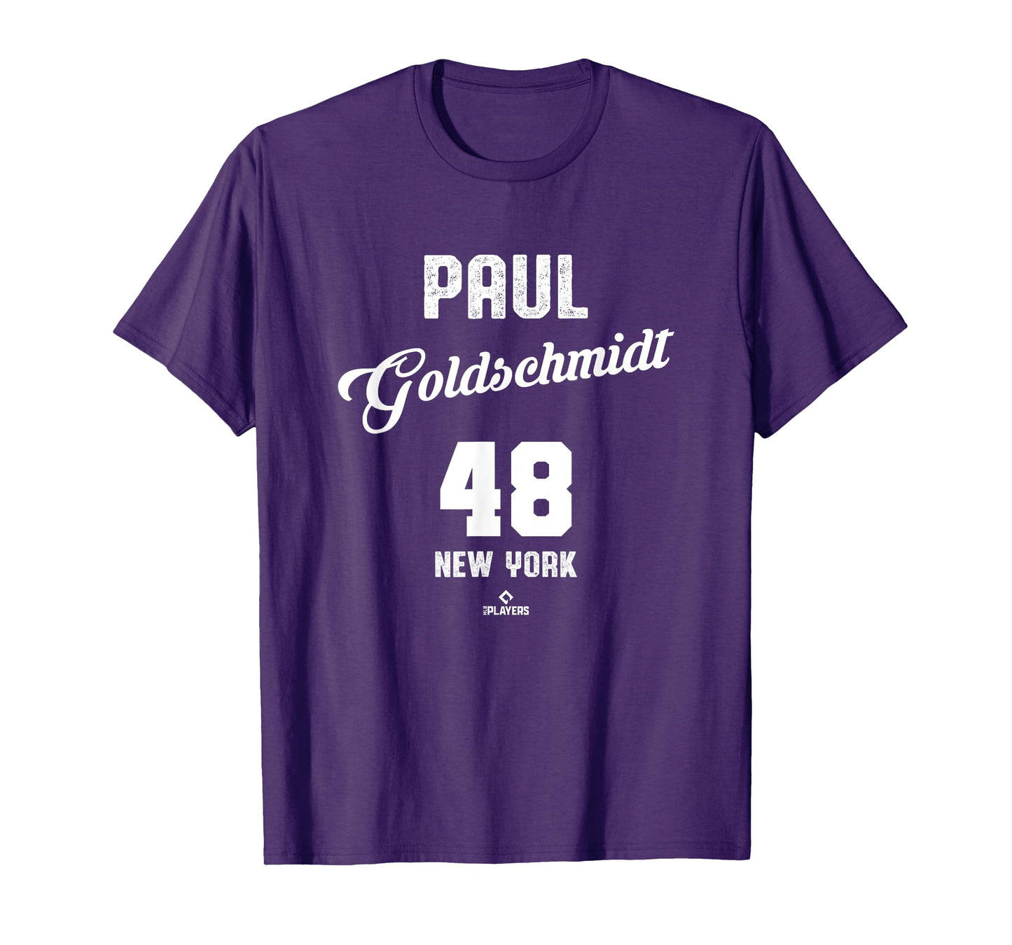 Paul Goldschmidt 48 New York Baseball Vintage MLBPA T-Shirt
