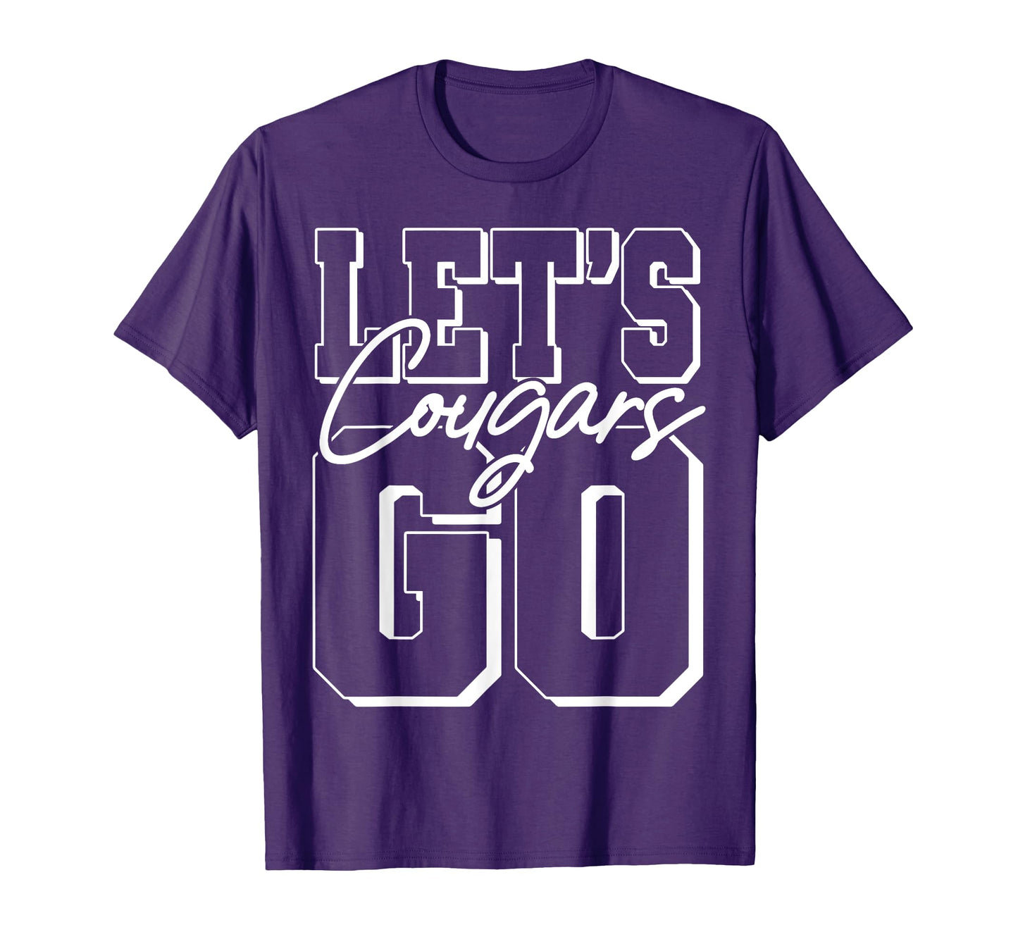 Let's Go Cougars Back to School Spirit T-Shirt