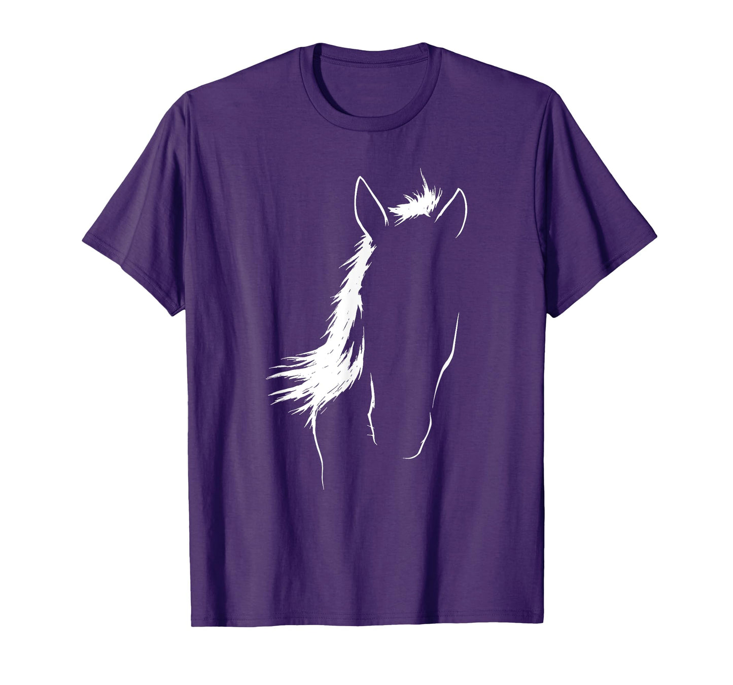 Horse Art Equestrian Horse Lover Rider Horseback Derby Horse T-Shirt