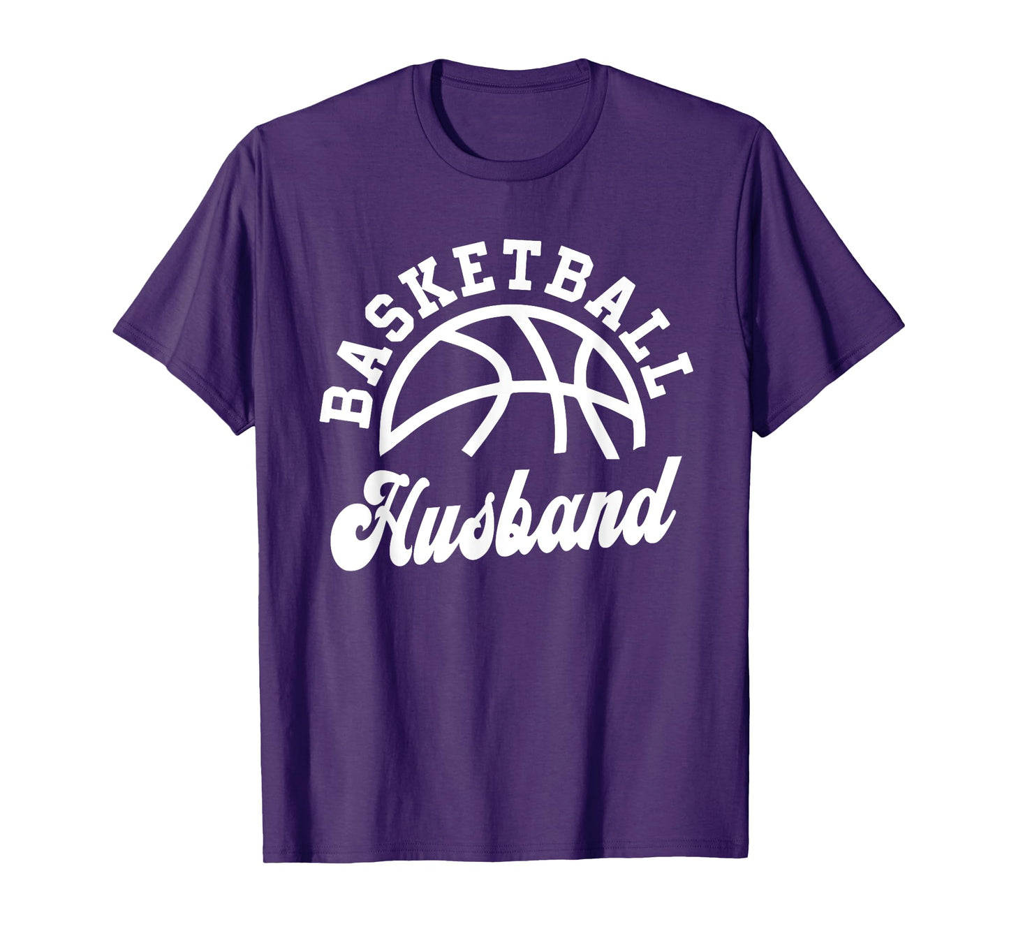 Basketball Husband Matching Basketball Team Lover Funny T-Shirt