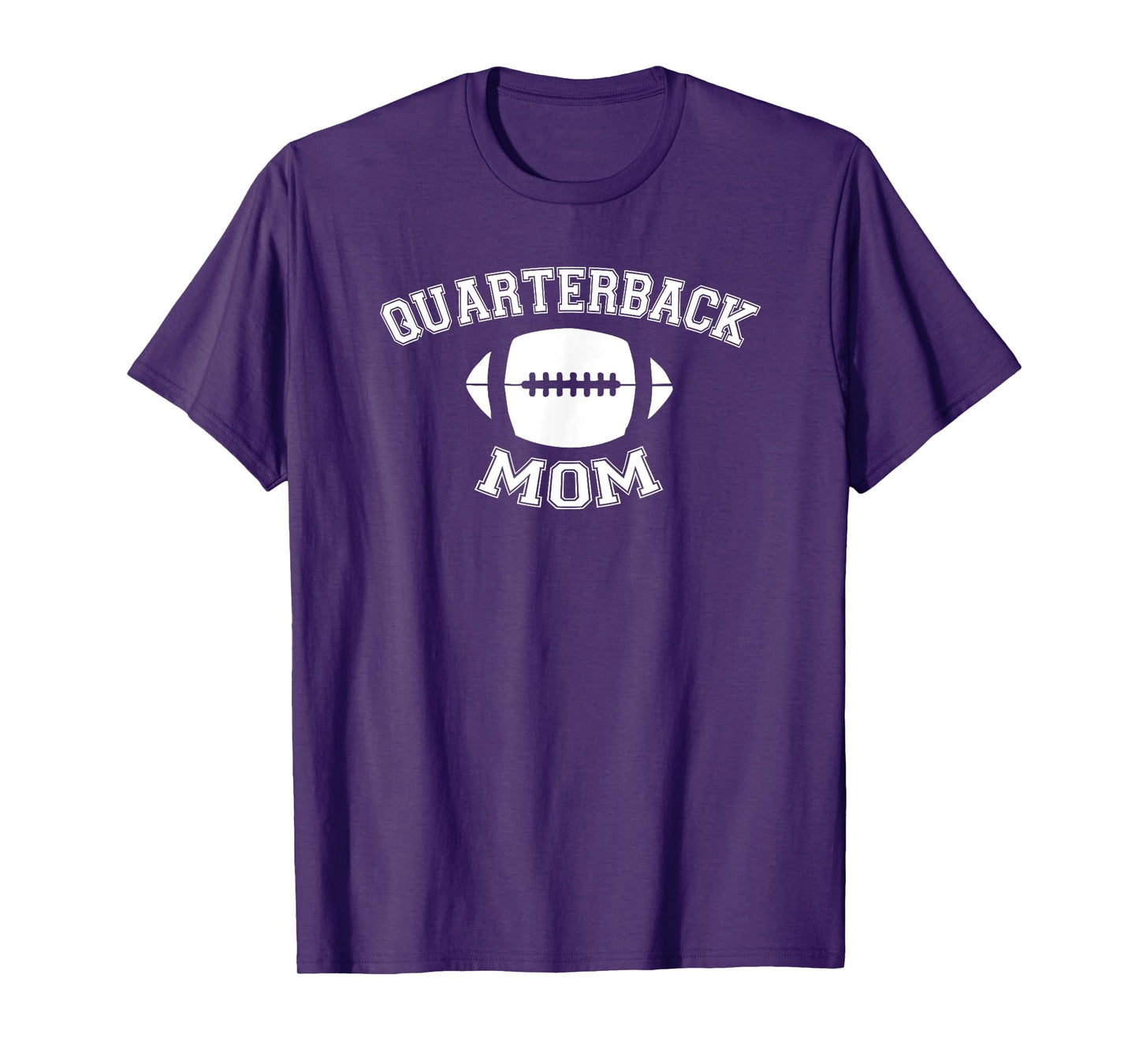 Quarterback Mom Football Parent Game Day Sports Fan T-Shirt