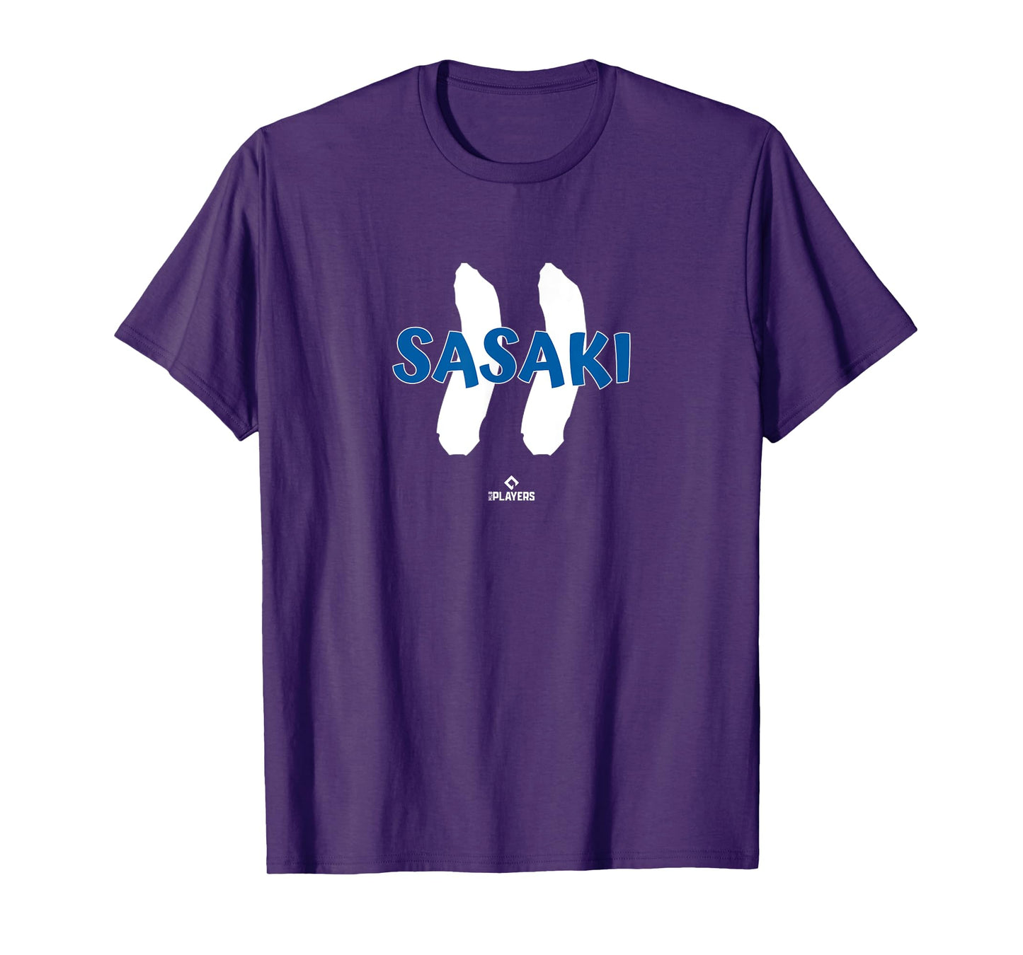 Name and Number Roki Sasaki Los Angeles Baseball MLBPA T-Shirt