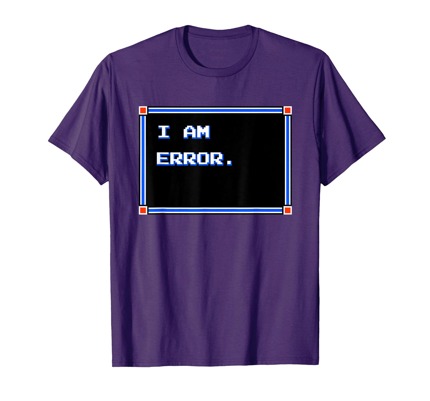 I AM ERROR vintage retro video game design 80s 90s link T-Shirt