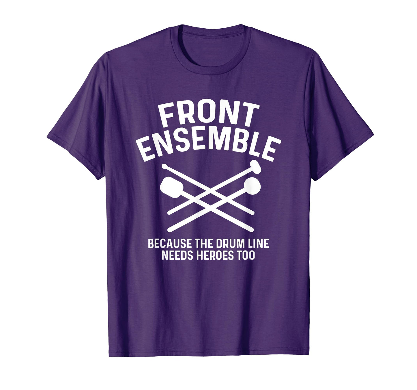 Front Ensemble Marching Band Percussionists T-Shirt