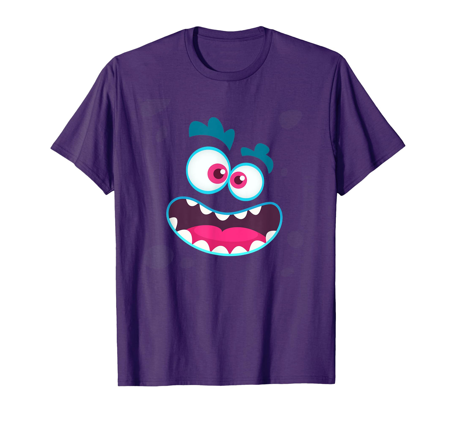 Cute Monster Face Emotion Halloween Costume Gift T-Shirt