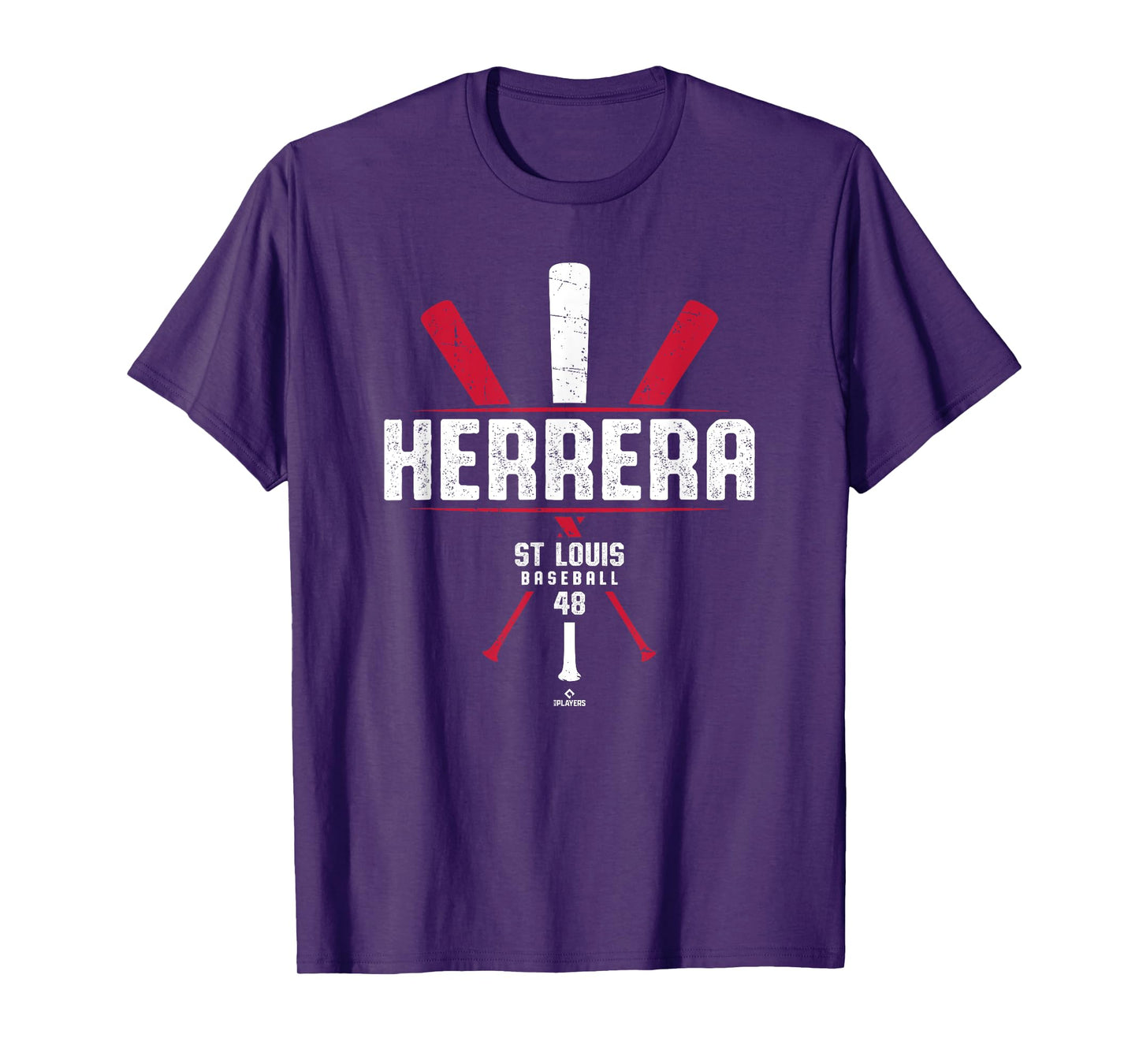 Vintage Baseball Bat Gameday Ivan Herrera St Louis Baseball T-Shirt