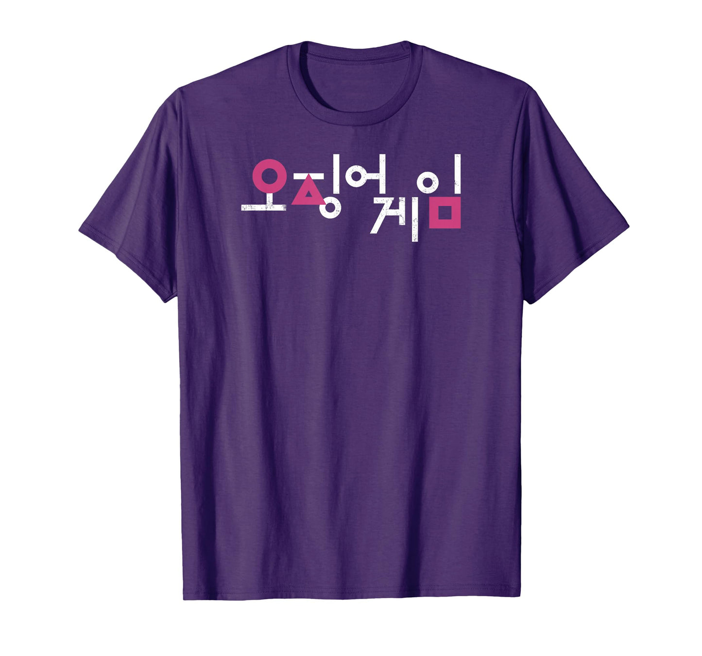 Squid Game Korean Title Logo T-Shirt