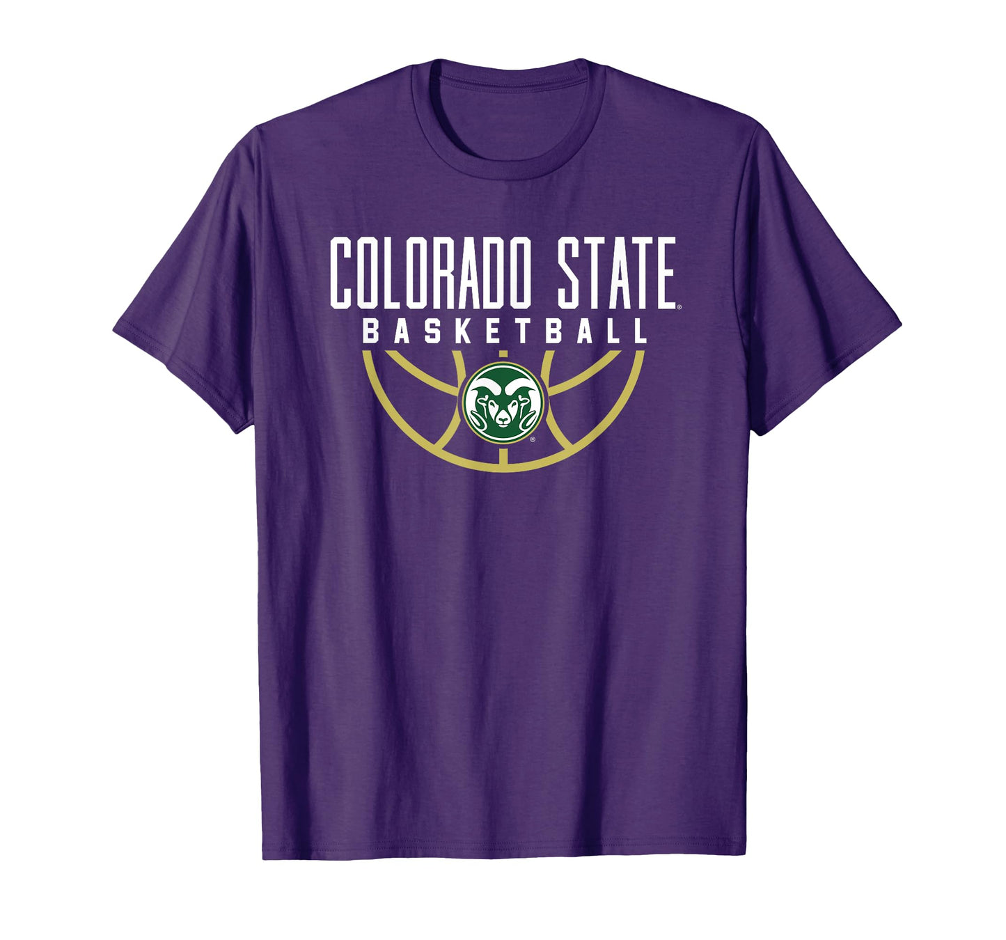Colorado State University Rams Basketball Arch T-Shirt