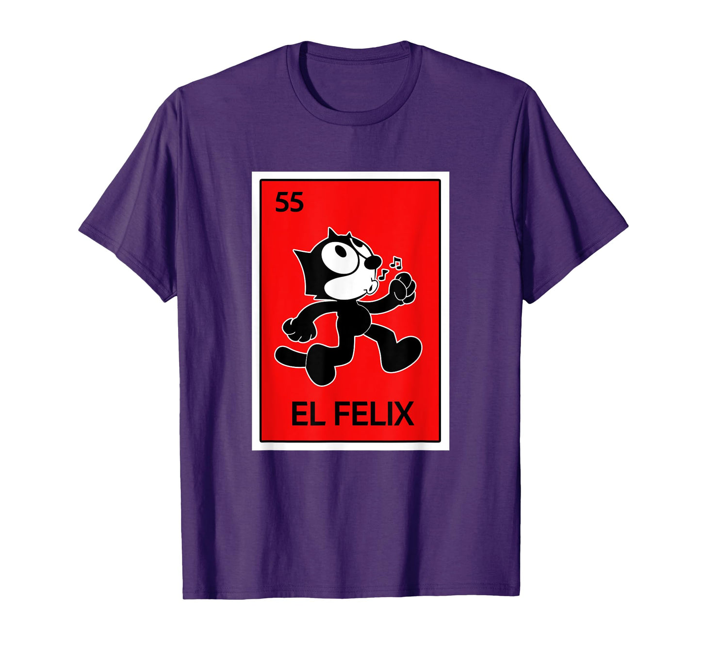 Mexican Lottery Designs El Felix, Cat Cartoon, Parody T-Shirt