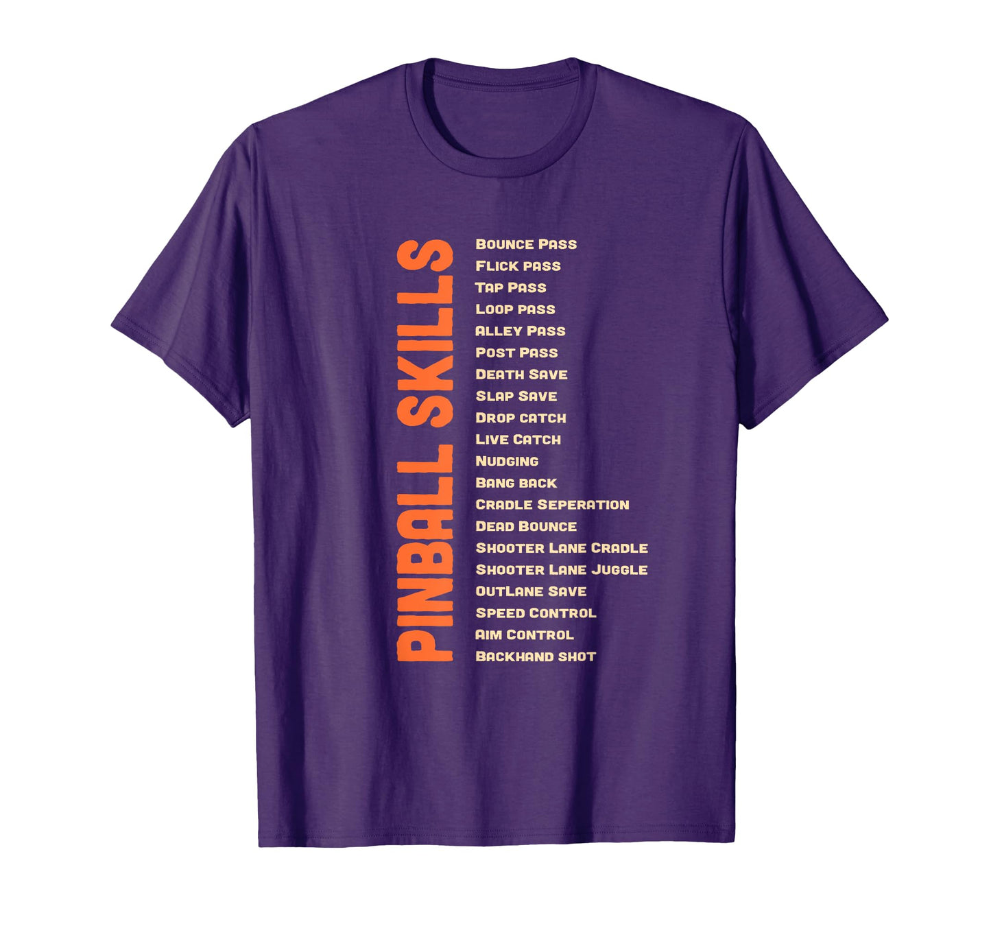 Pinball Skills - Retro Pinball T-Shirt