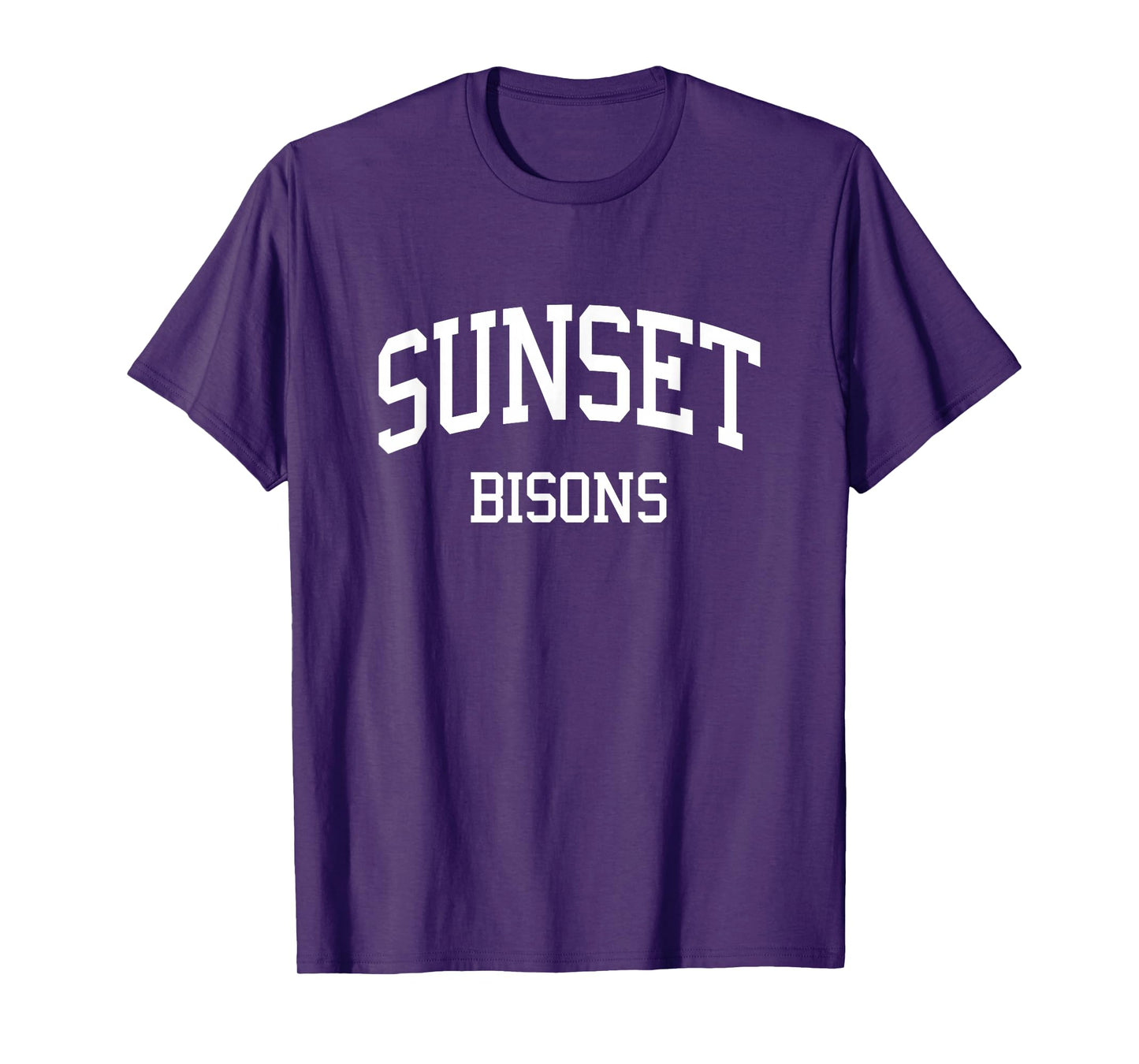 Sunset High School HS Dallas TX Retro Sports T-Shirt