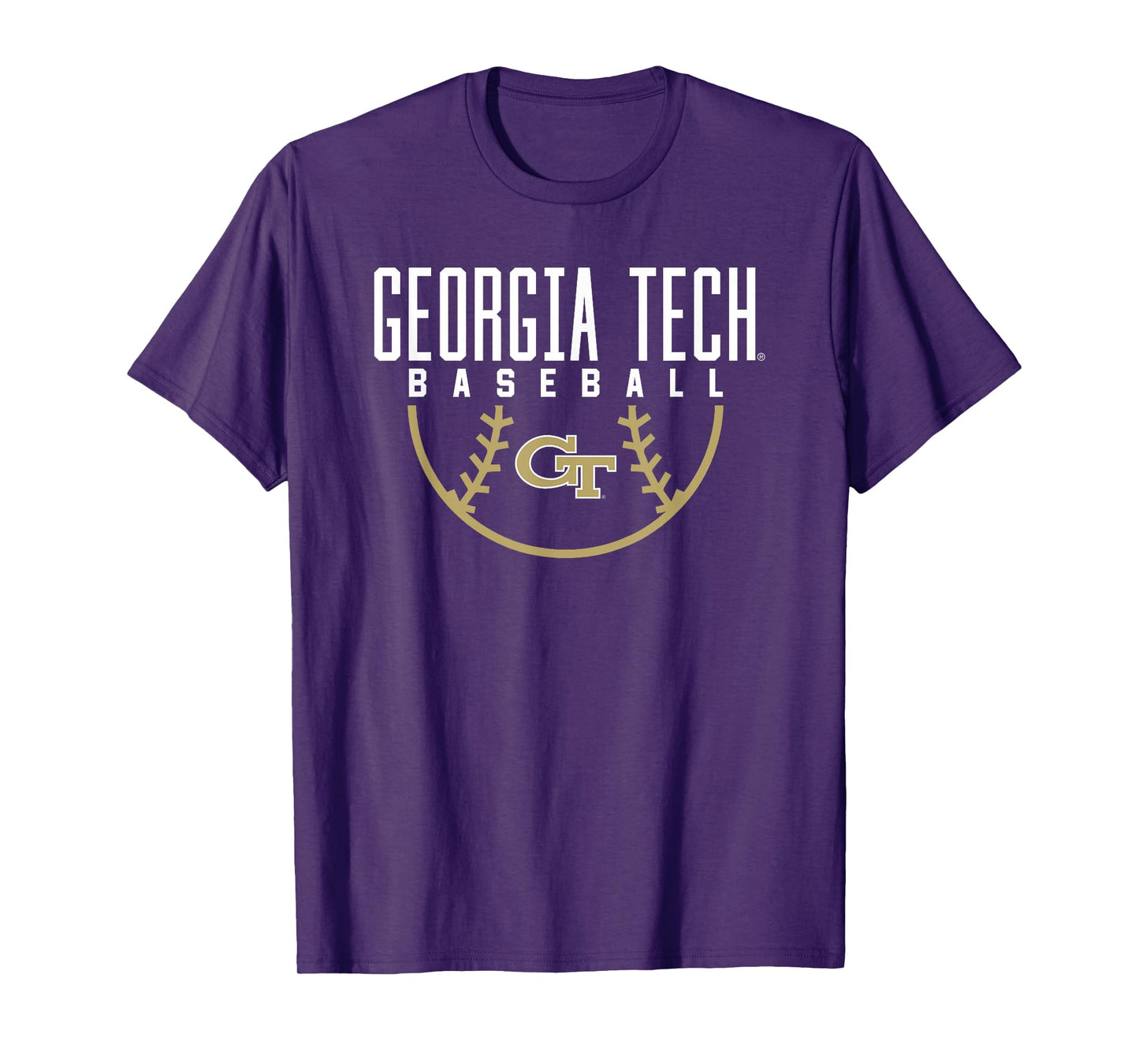 Georgia Tech Yellow Jackets Baseball Arch T-Shirt
