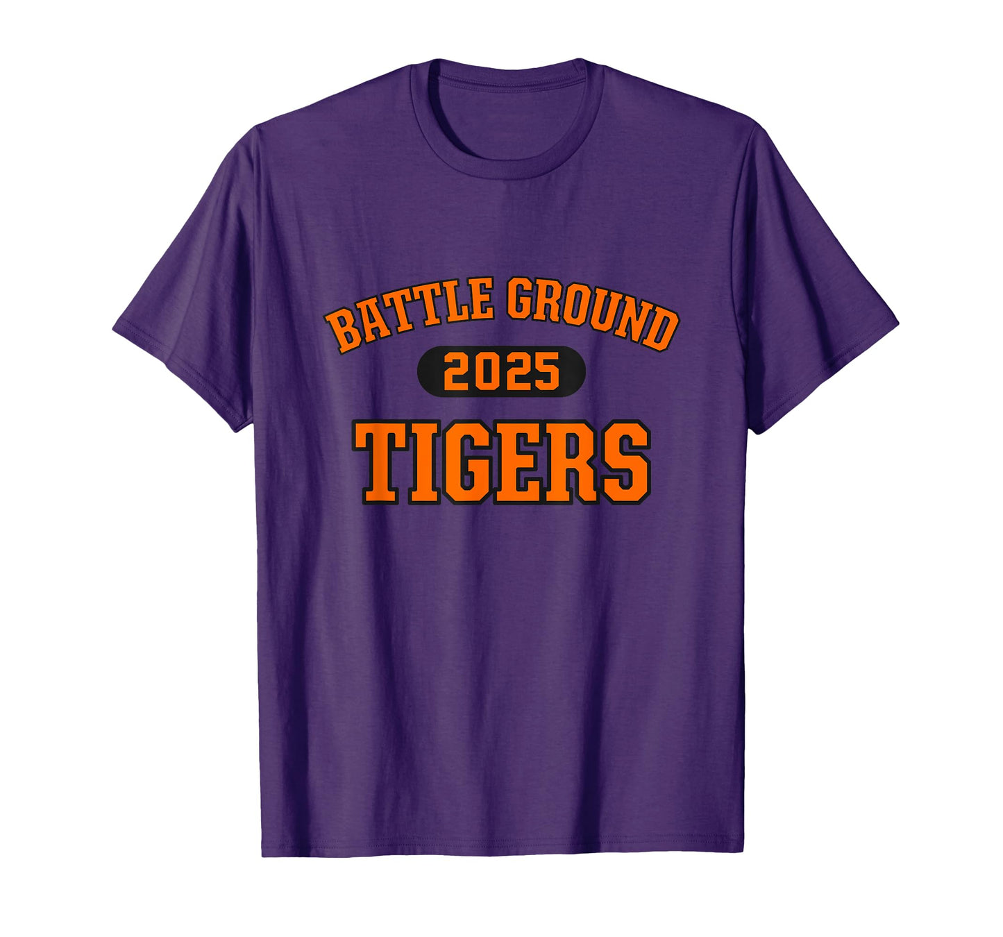 Battle Ground Tigers High School Arch 2025 T-Shirt