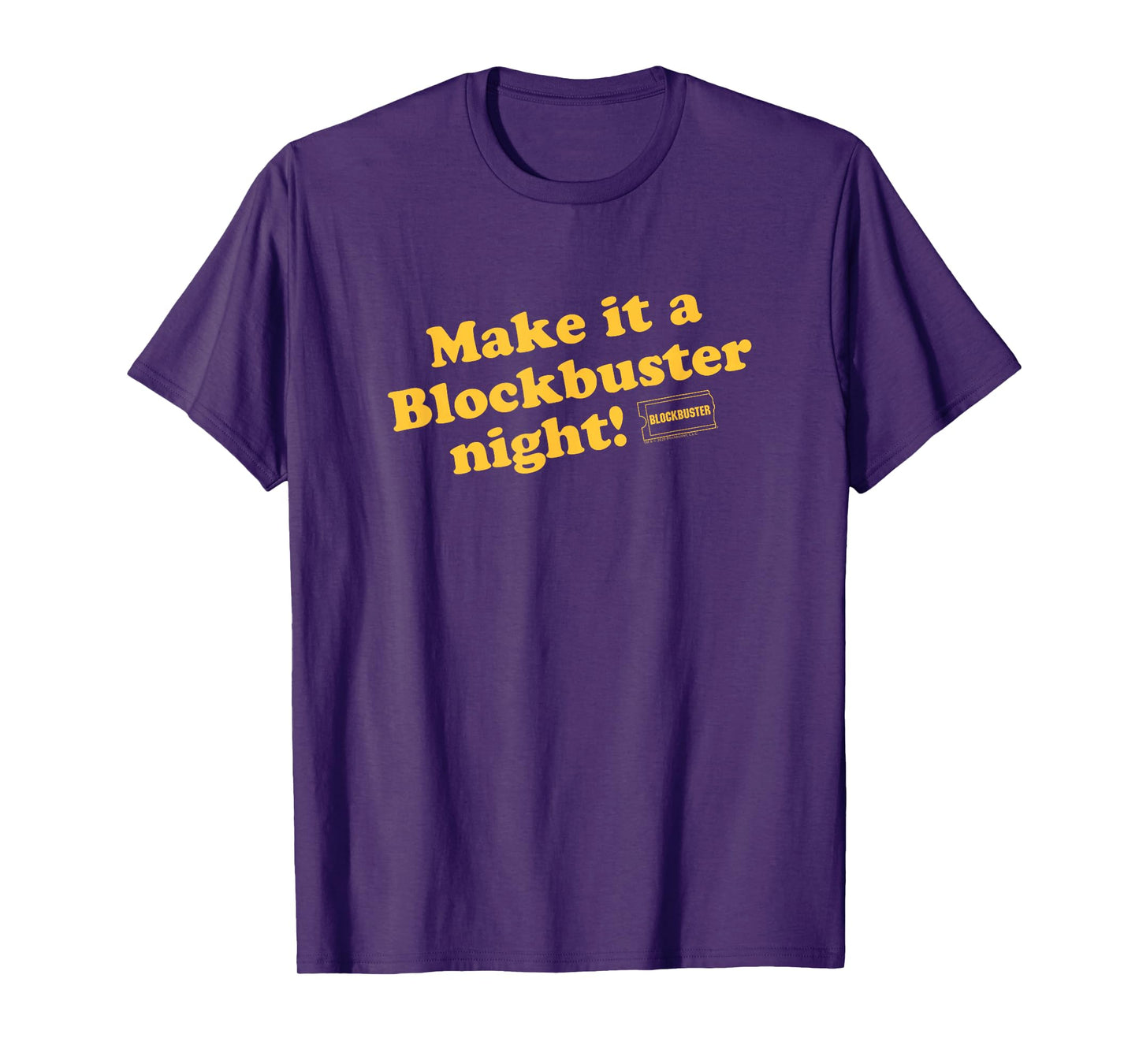 Blockbuster Make it a Blockbuster Night Vintage Video Rental T-Shirt