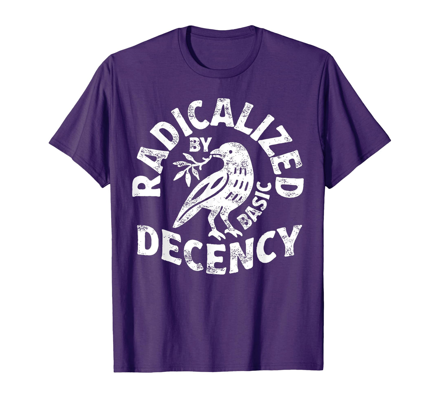 Radicalized by Basic Decency Resist Boho Floral Women T-Shirt