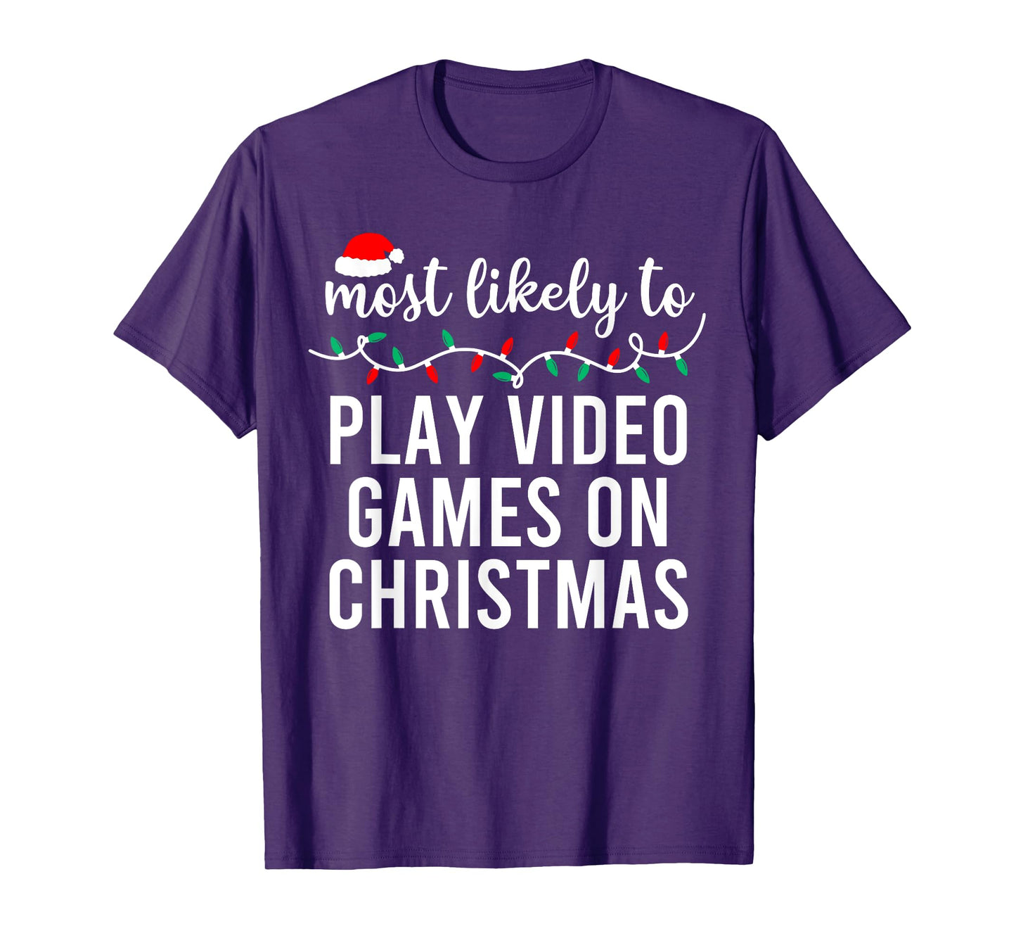 Most Likely To Christmas Matching Family Pajamas Funny T-Shirt