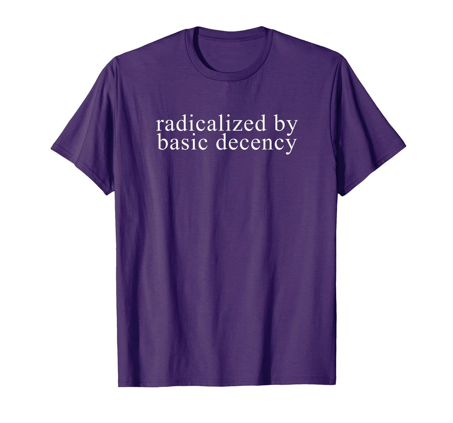 Radicalized by Basic Decency T-Shirt