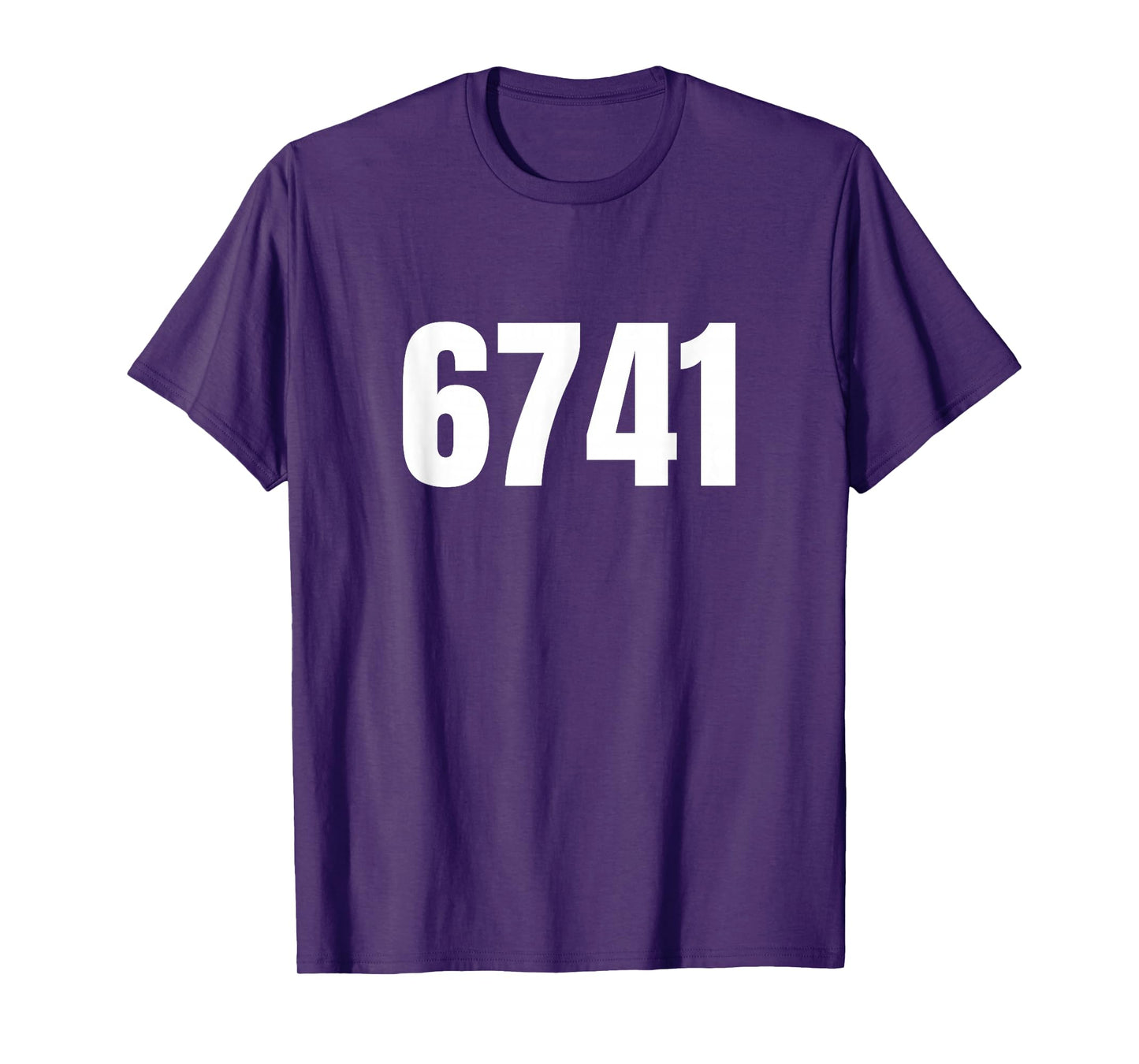 Six Seven Forty One Funny Unhinged Gen Z Slang Brainrot Meme T-Shirt