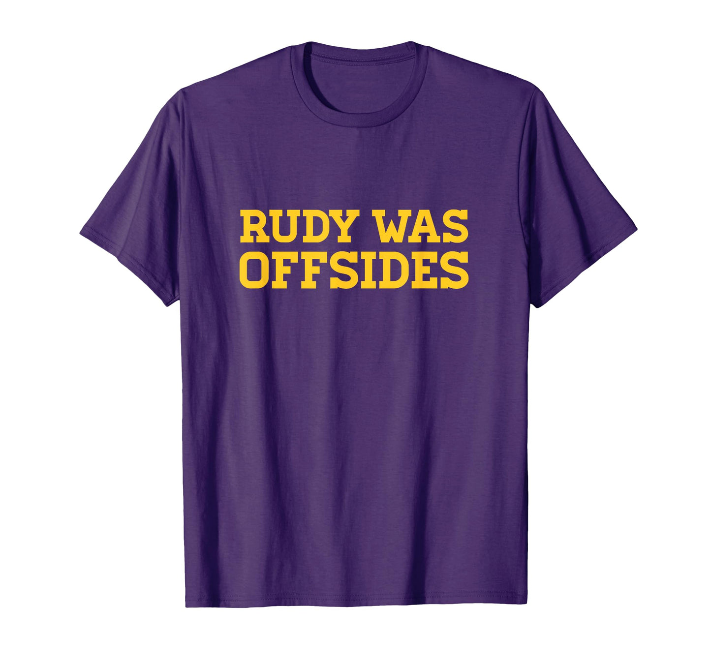 Funny College football Tees Rudy was offsides CFB - T-Shirt