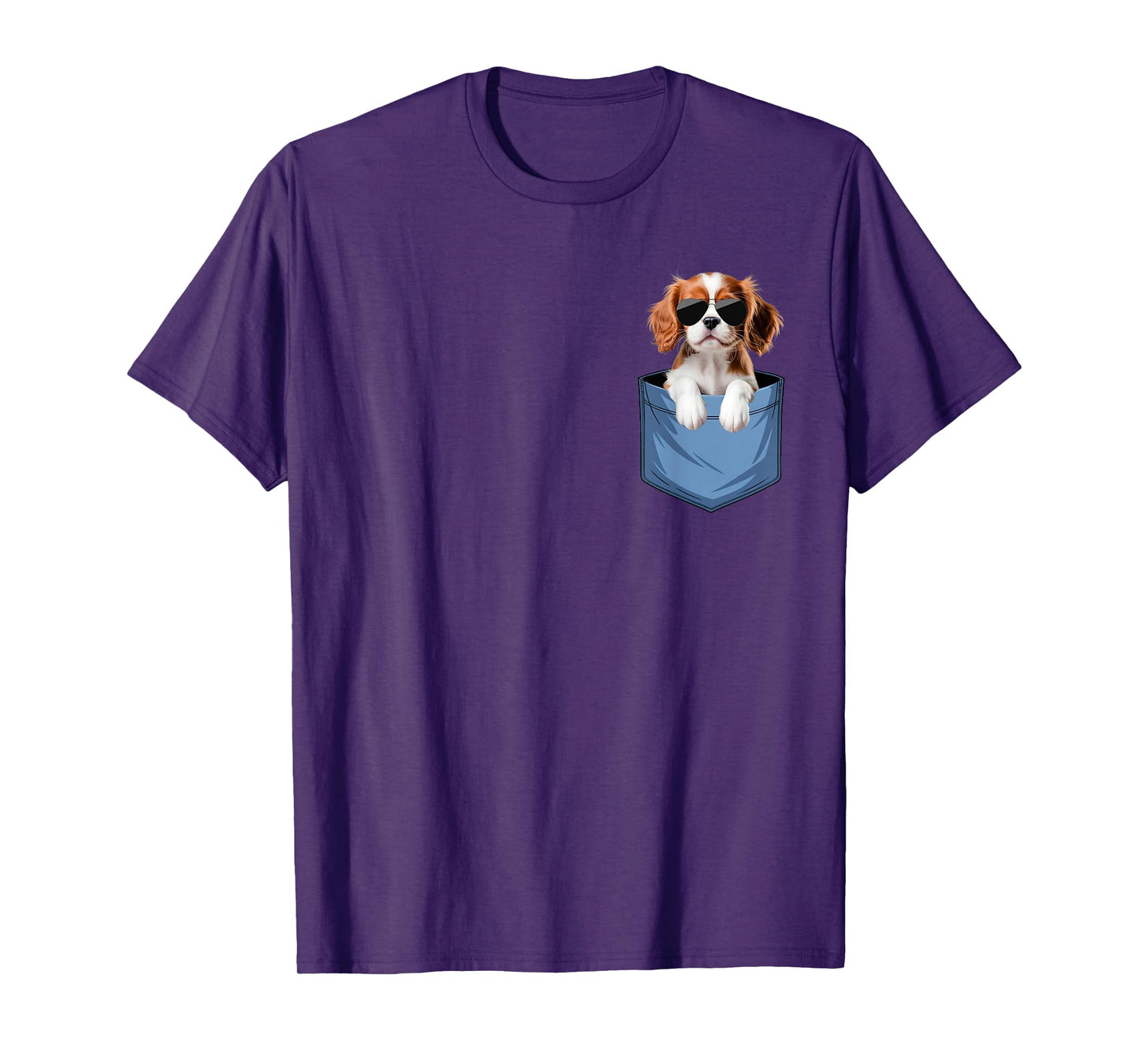 Cute Pocket Cavalier King Charles Spaniel Lover Dog Mom T-Shirt