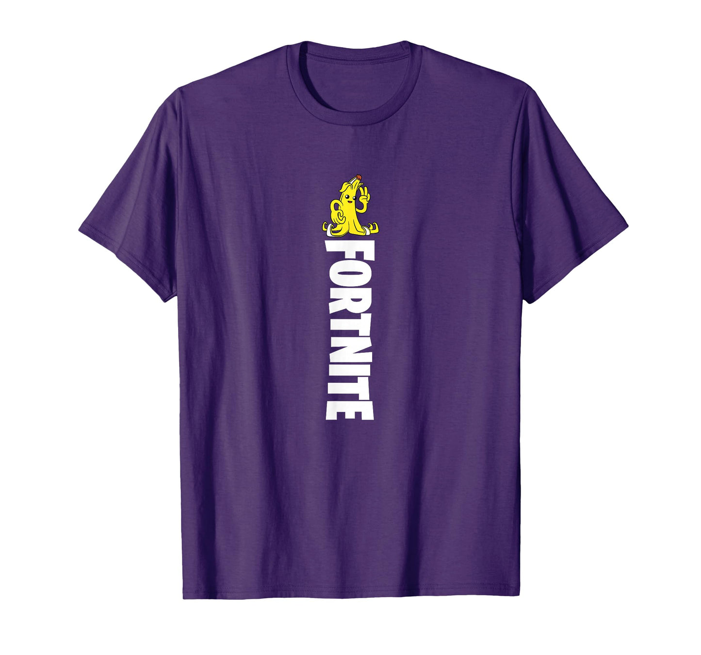Fortnite Peely Peace Vertical Logo T-Shirt