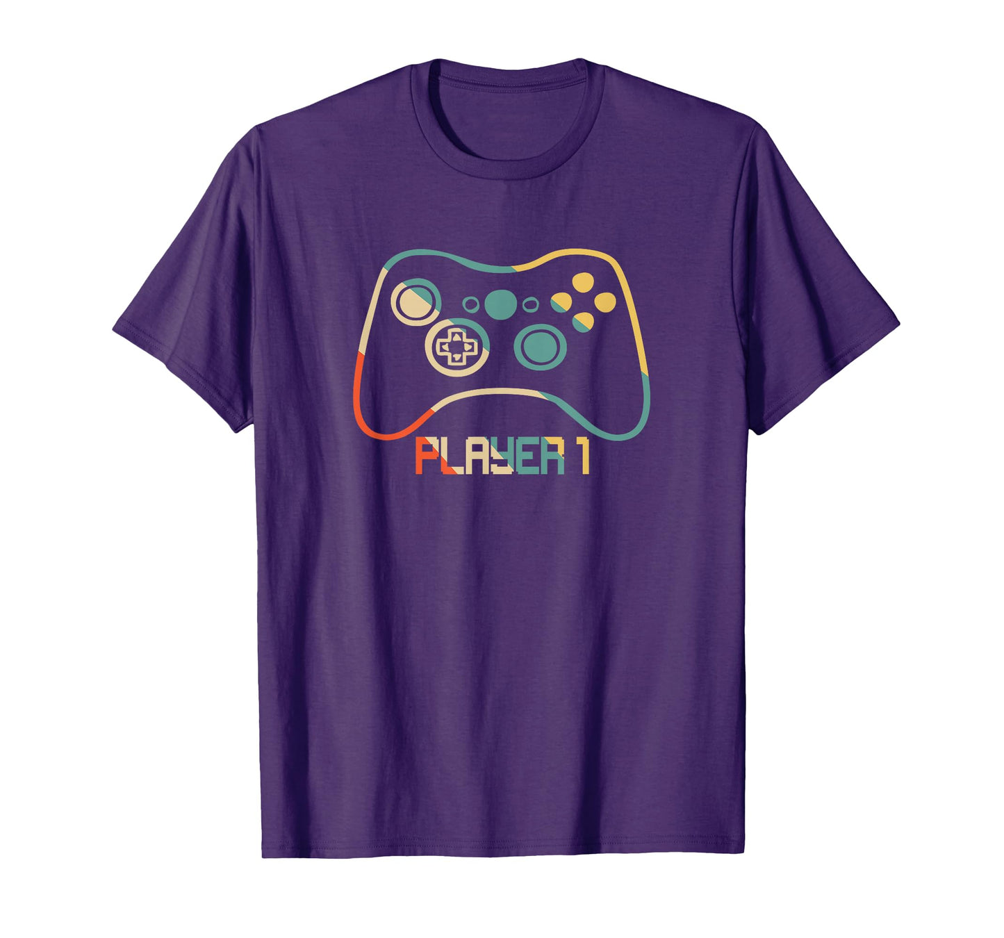 Matching Gamer tee for Dad, Mom & kids Player 1,2,3 T-Shirt