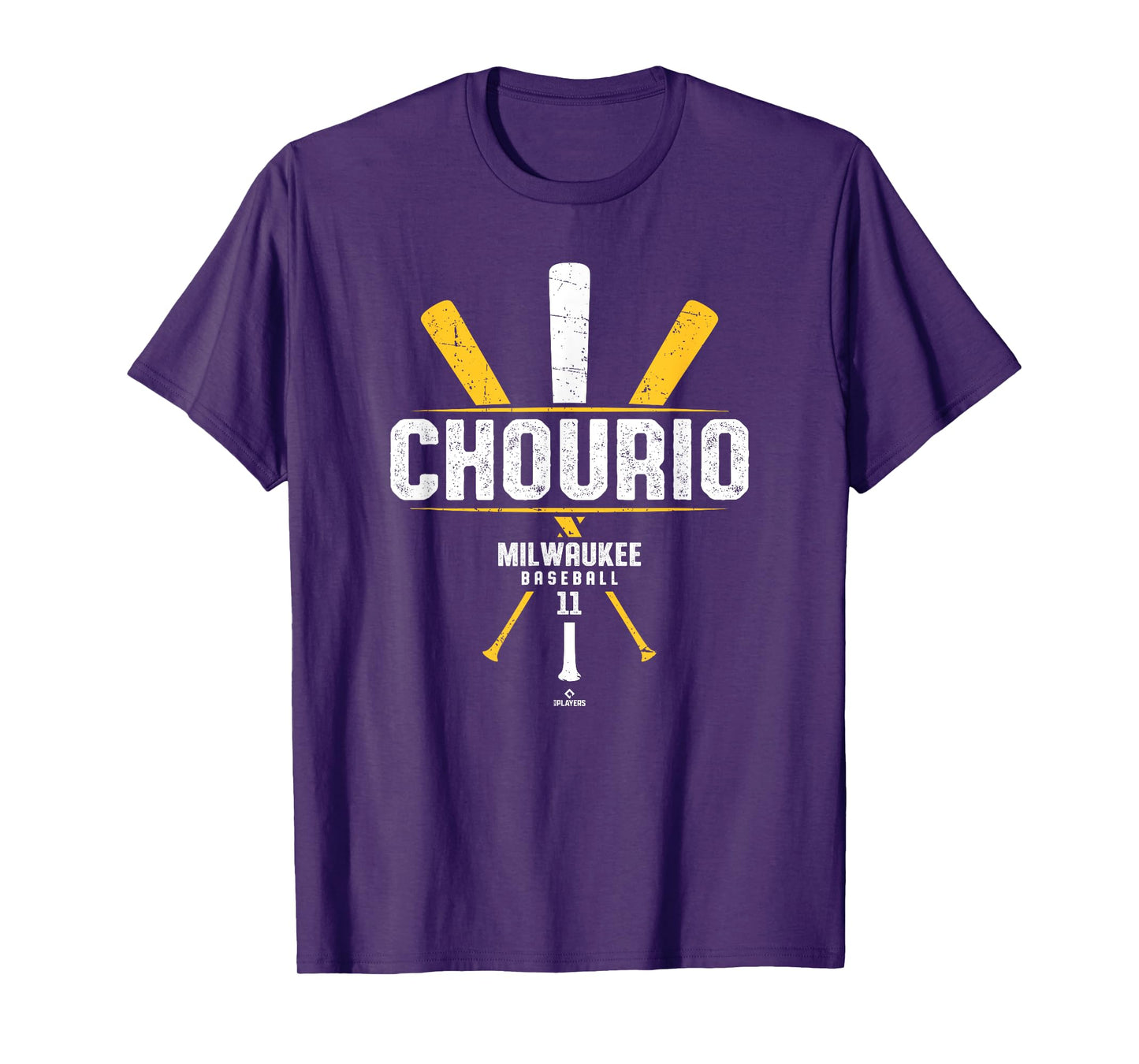Vintage Baseball Bat Gameday Jackson Chourio Milwaukee T-Shirt
