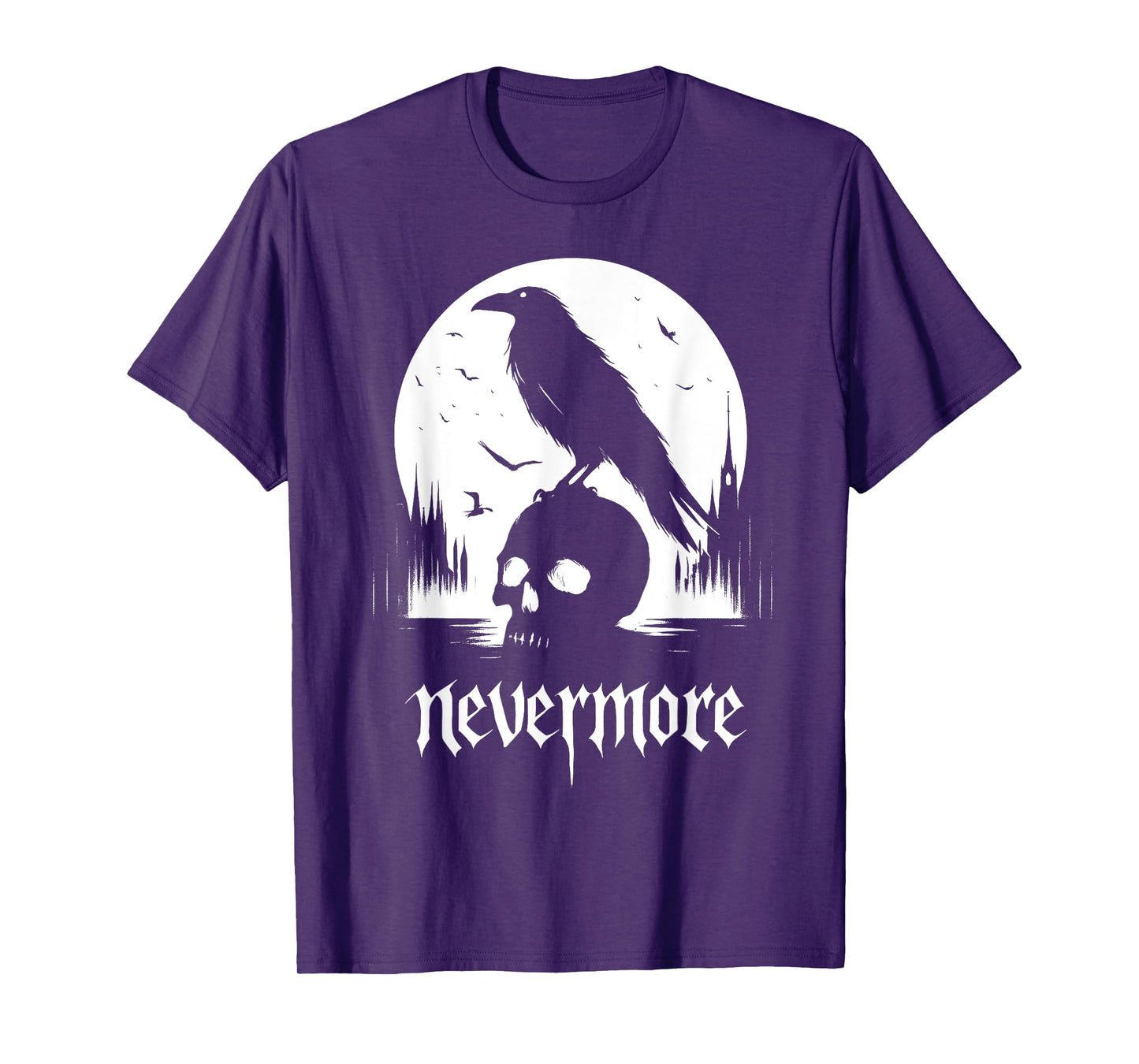 Edgar Allan Poe The Raven Nevermore T-Shirt