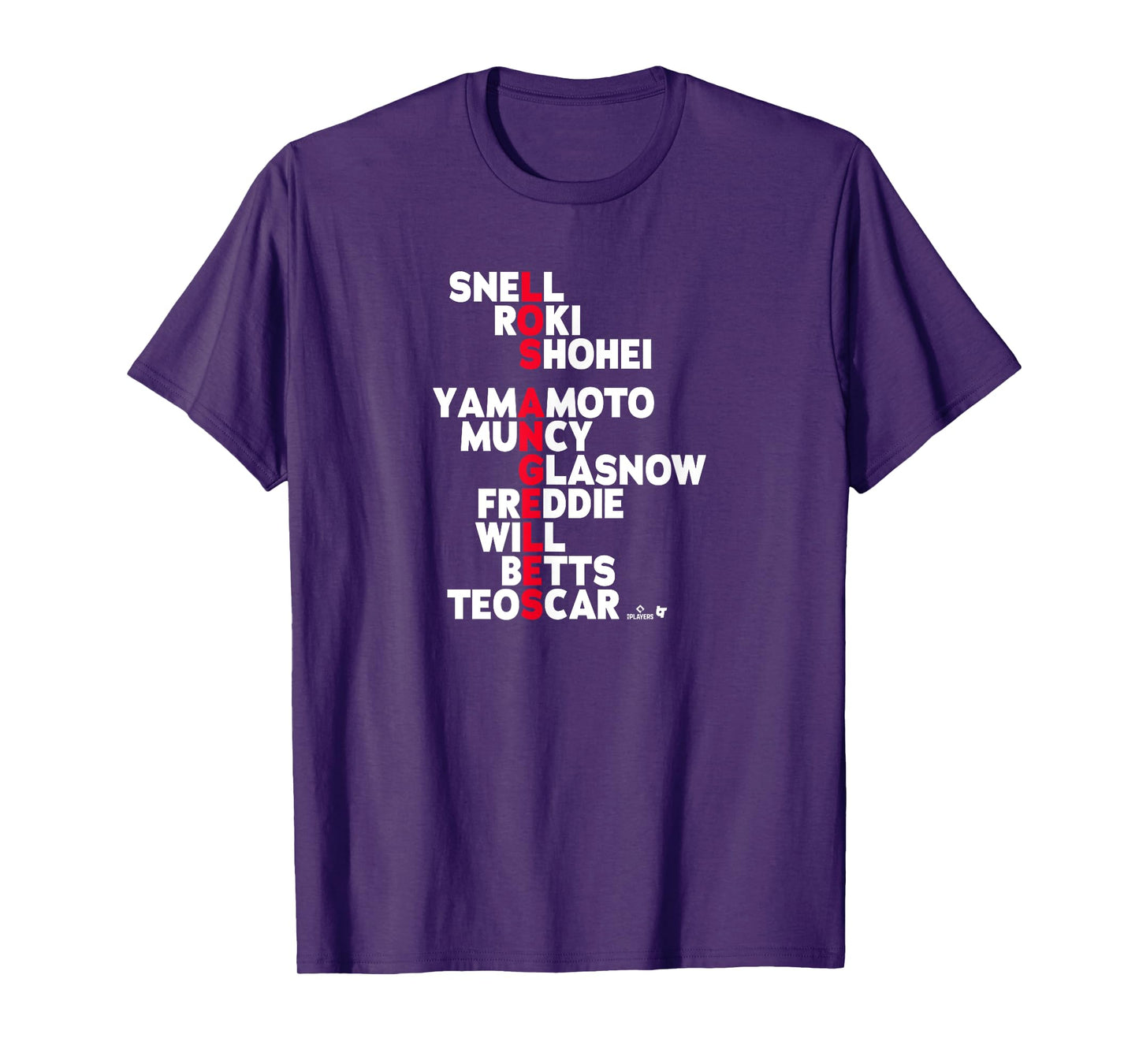 Los Angeles Names 2025 - Los Angeles Baseball T-Shirt