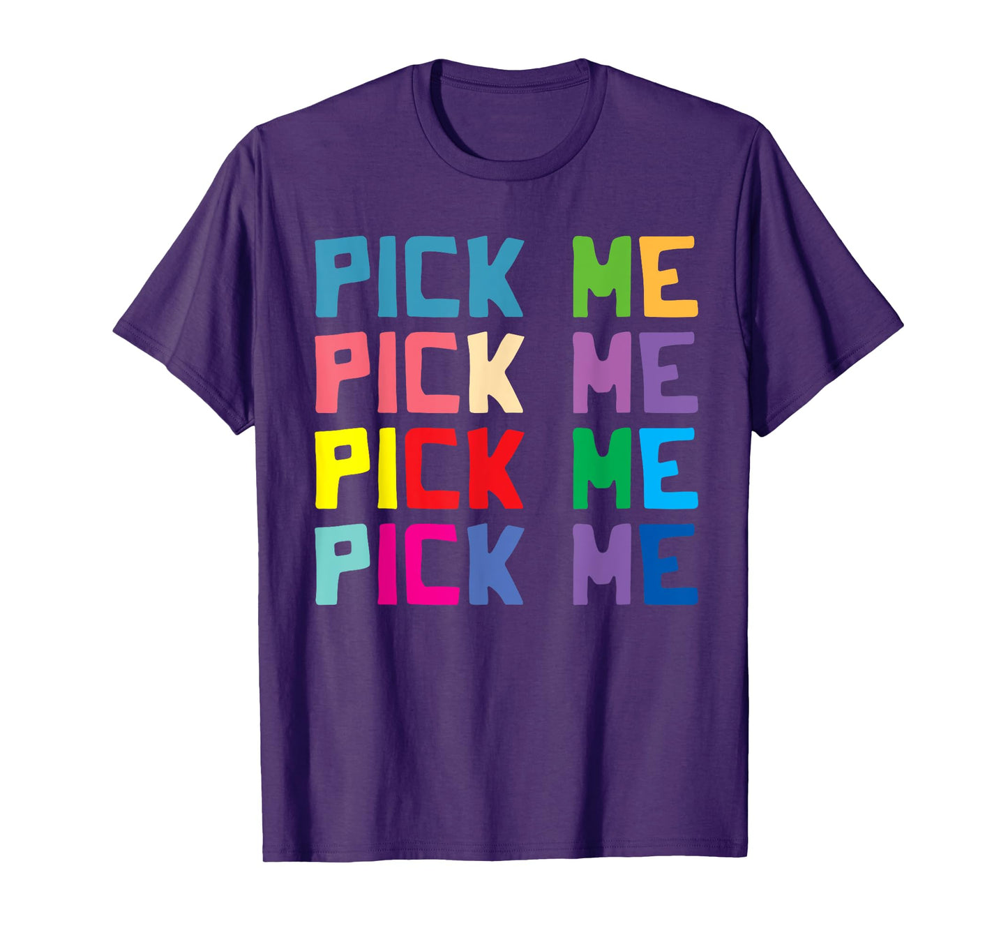 Come on down game show t-shirts Pick Me Colorful Tee T-Shirt