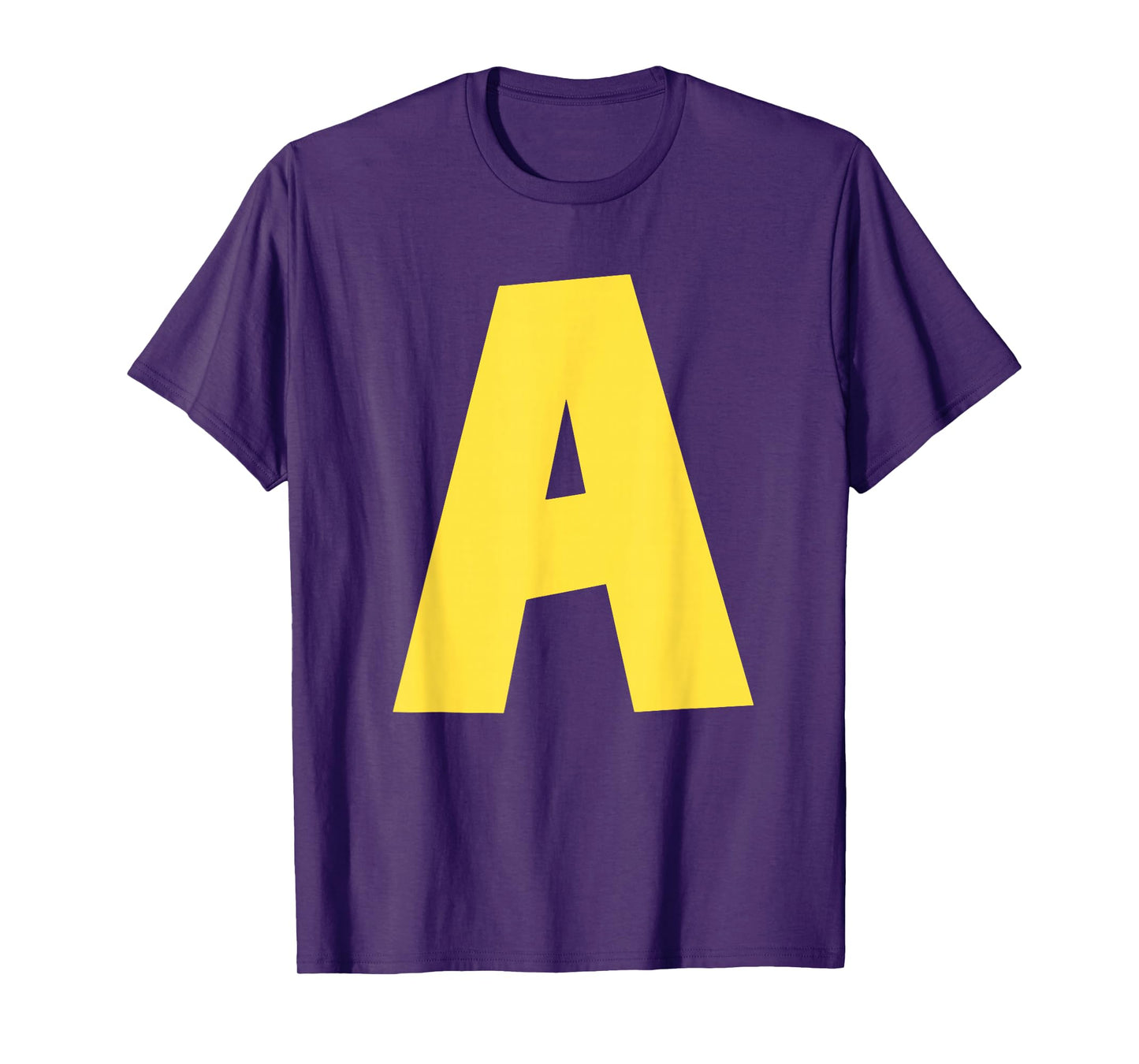 Letter A Funny Group Matching Halloween for Women Men Kids T-Shirt
