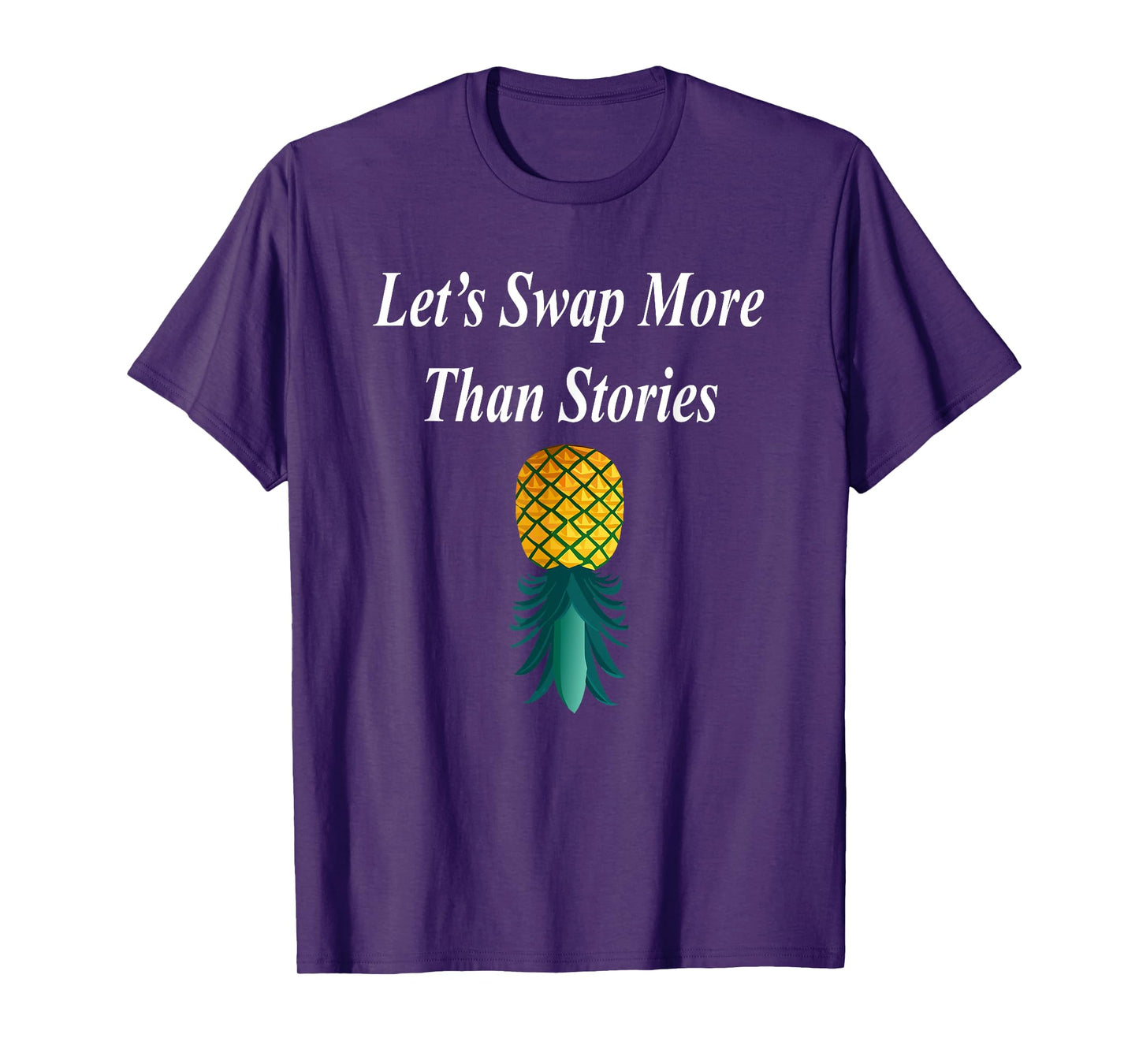 Let's Swap Funny Swinger Lifestyle Pineapple Couple Hotwife T-Shirt