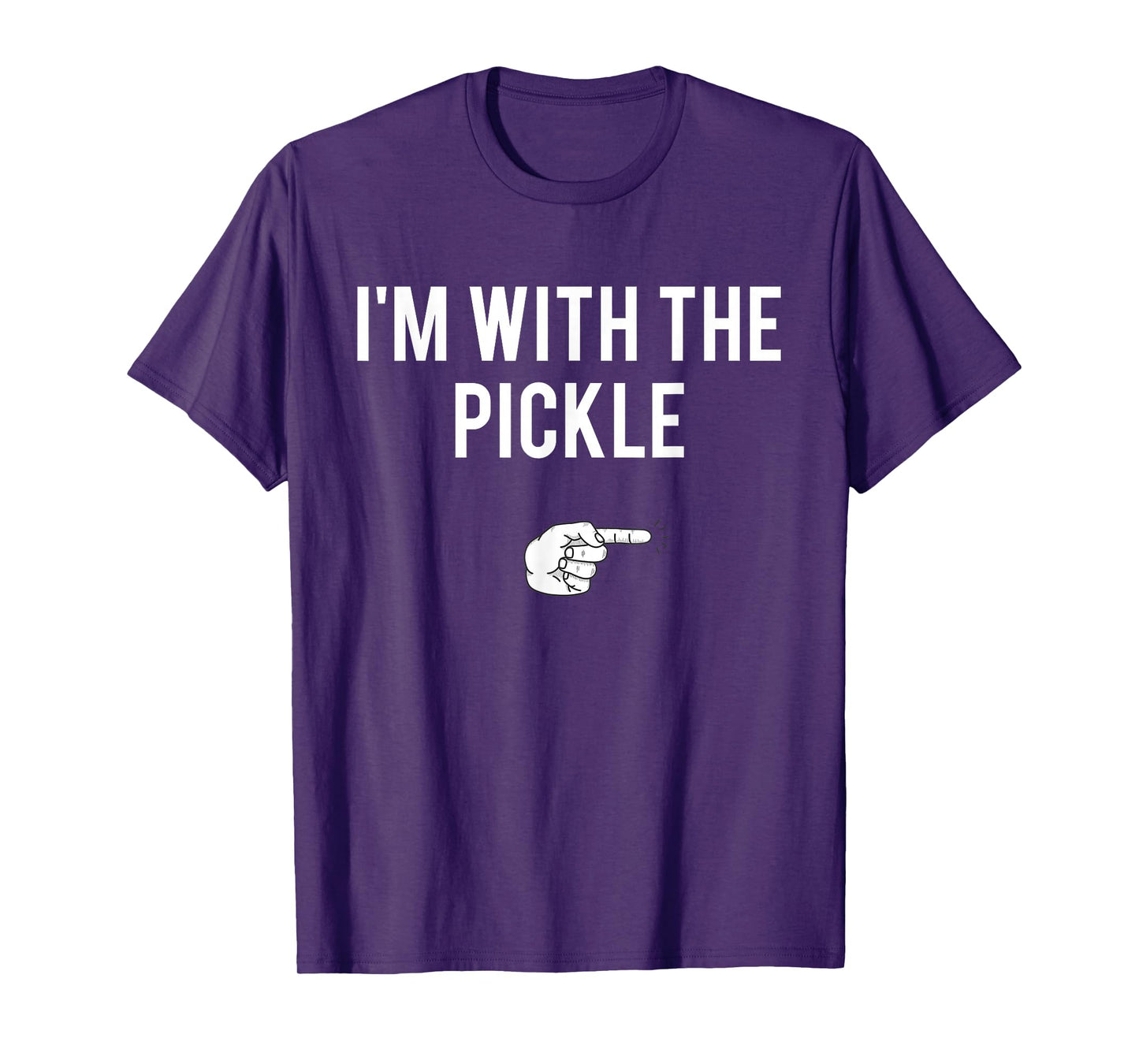 I'm With The Pickle Halloween Costume Party Matching Pickle T-Shirt