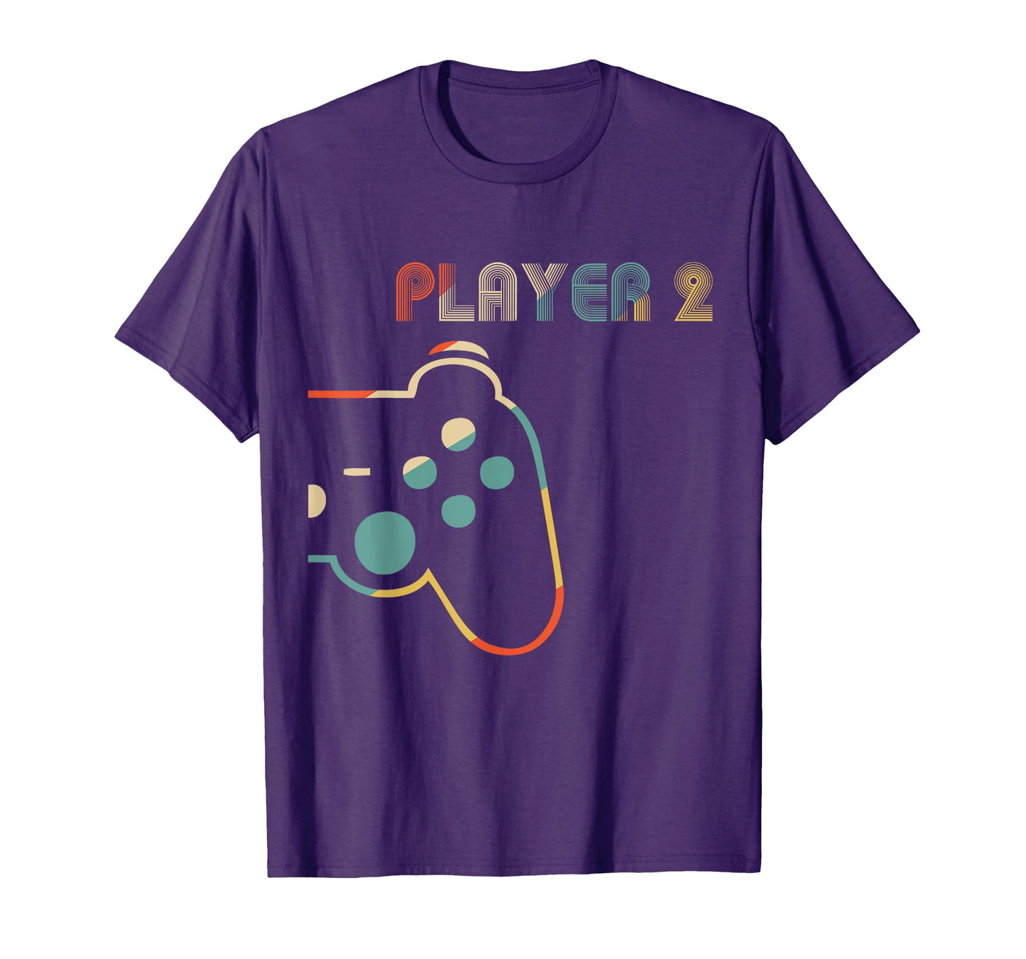 Matching Video Gamers Couple Player 1 Player 2 T-Shirt
